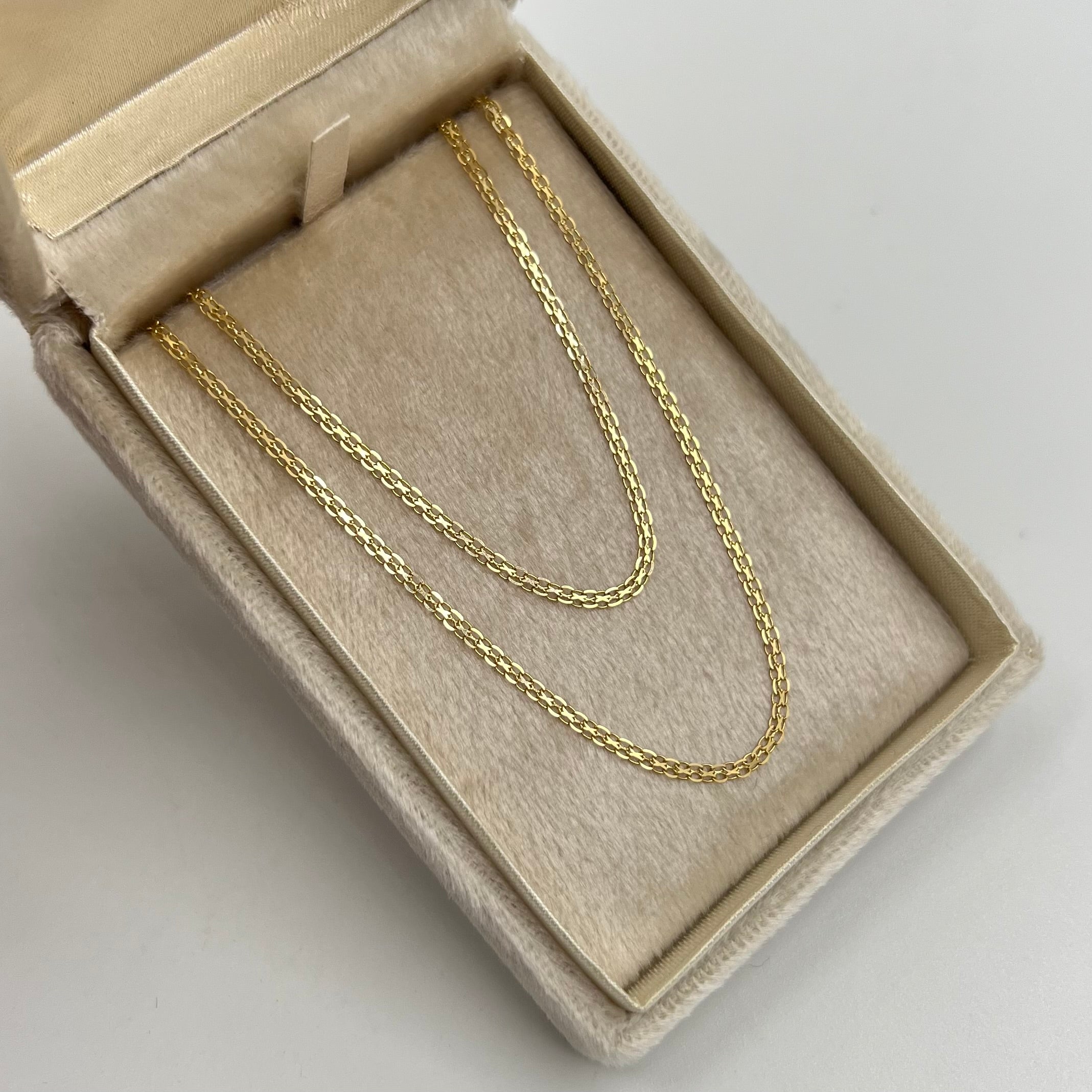 CADENA ITALY CHINA ORO AMARILLO 18K +3 / 2,46 GR / 1,8 MM / 60 CM