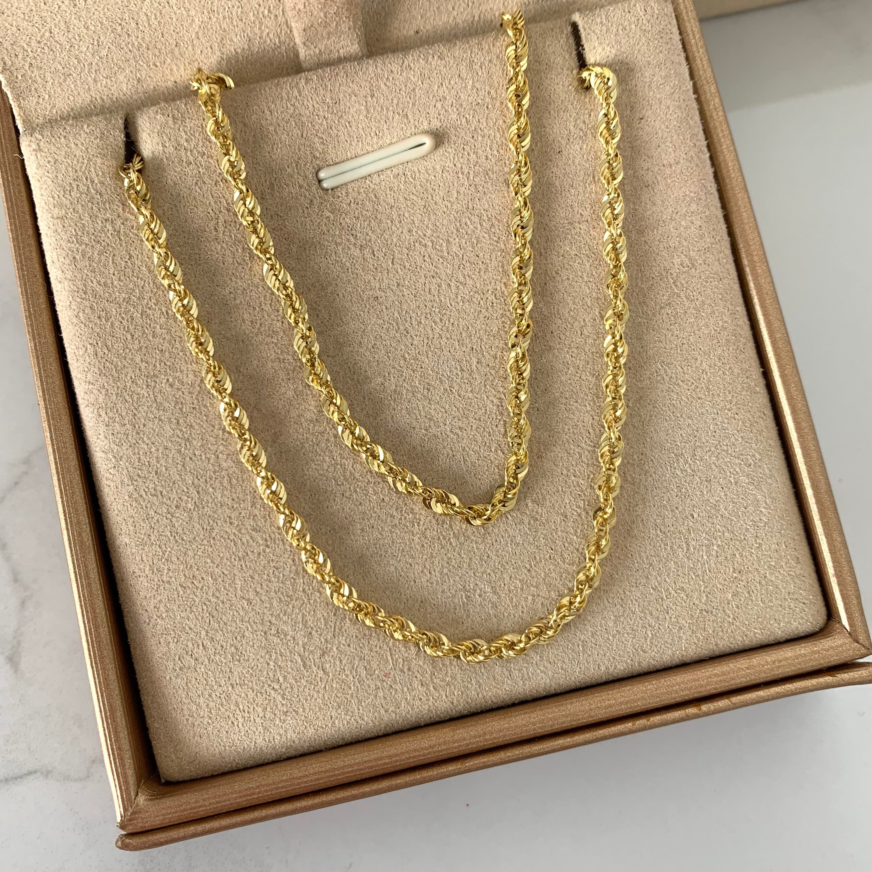 CADENA ITALY LAZO ORO AMARILLO 18K +2 / 4,3 GR / 2,7 MM / 60 CM