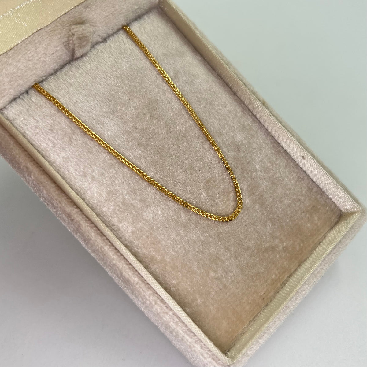 PULSO ITALY FRANCO ORO AMARILLO 18K +3 / 1,31 GR / 0,9 MM / 18 CM