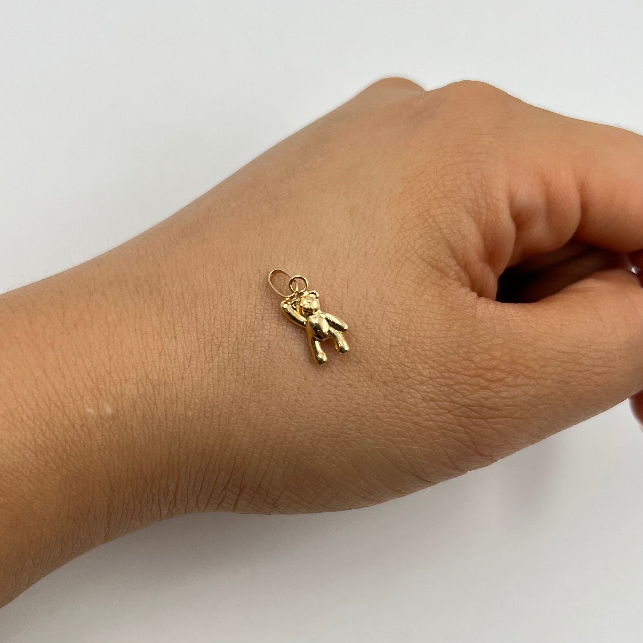 DIJE OSO  ORO AMARILLO 18K 0,41 GR / 6 MM / 1,2 CM