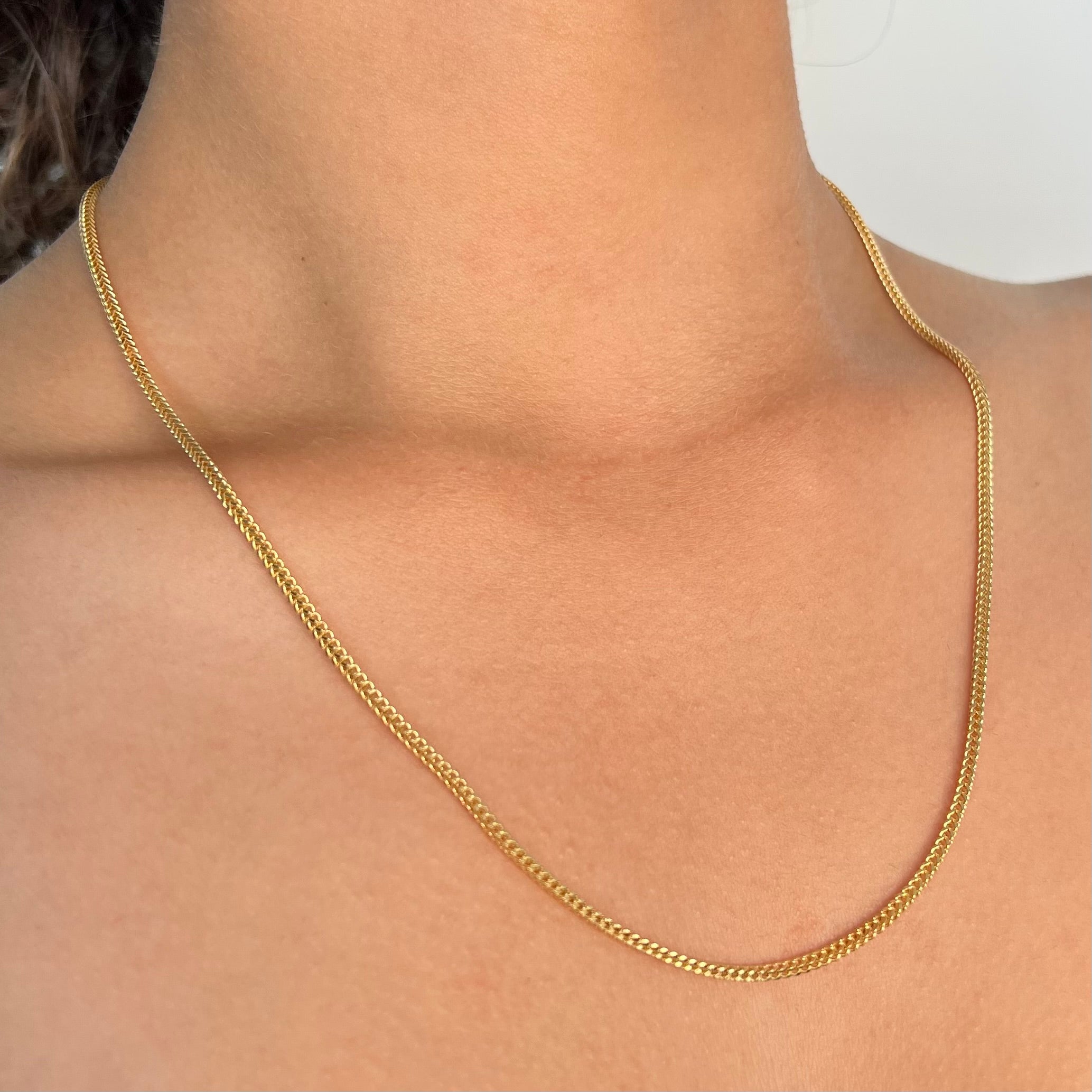 CADENA ITALY FRANCO  ORO AMARILLO 18K +3 / 5,66 GR / 1,9 MM / 50 CM