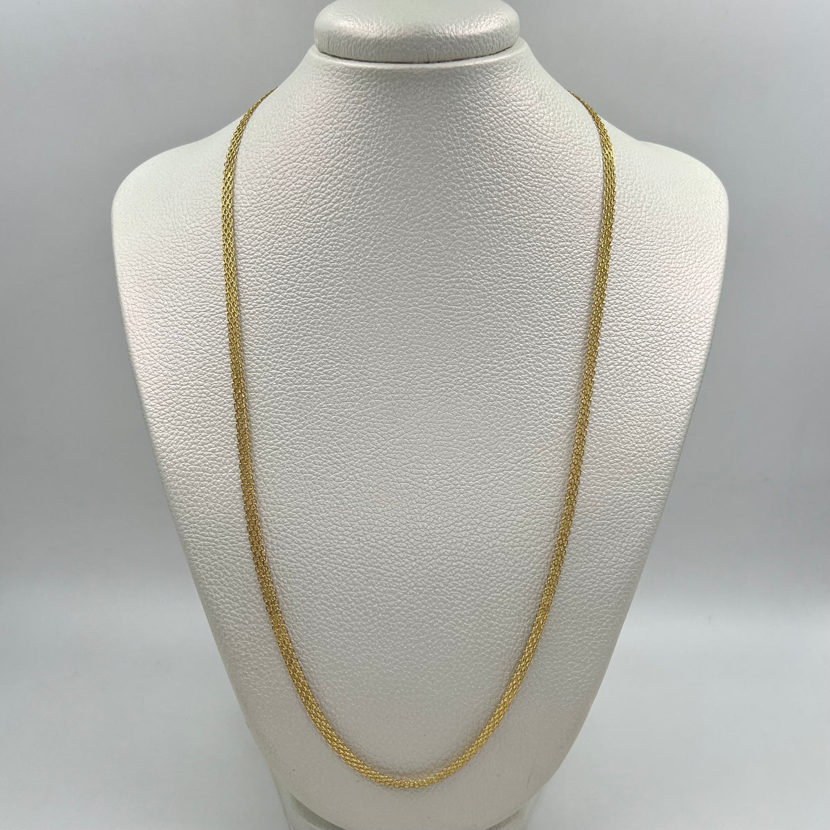 CADENA ITALY CHINA  ORO AMARILLO 18K 8,19 GR / 4,3 MM / 60 CM
