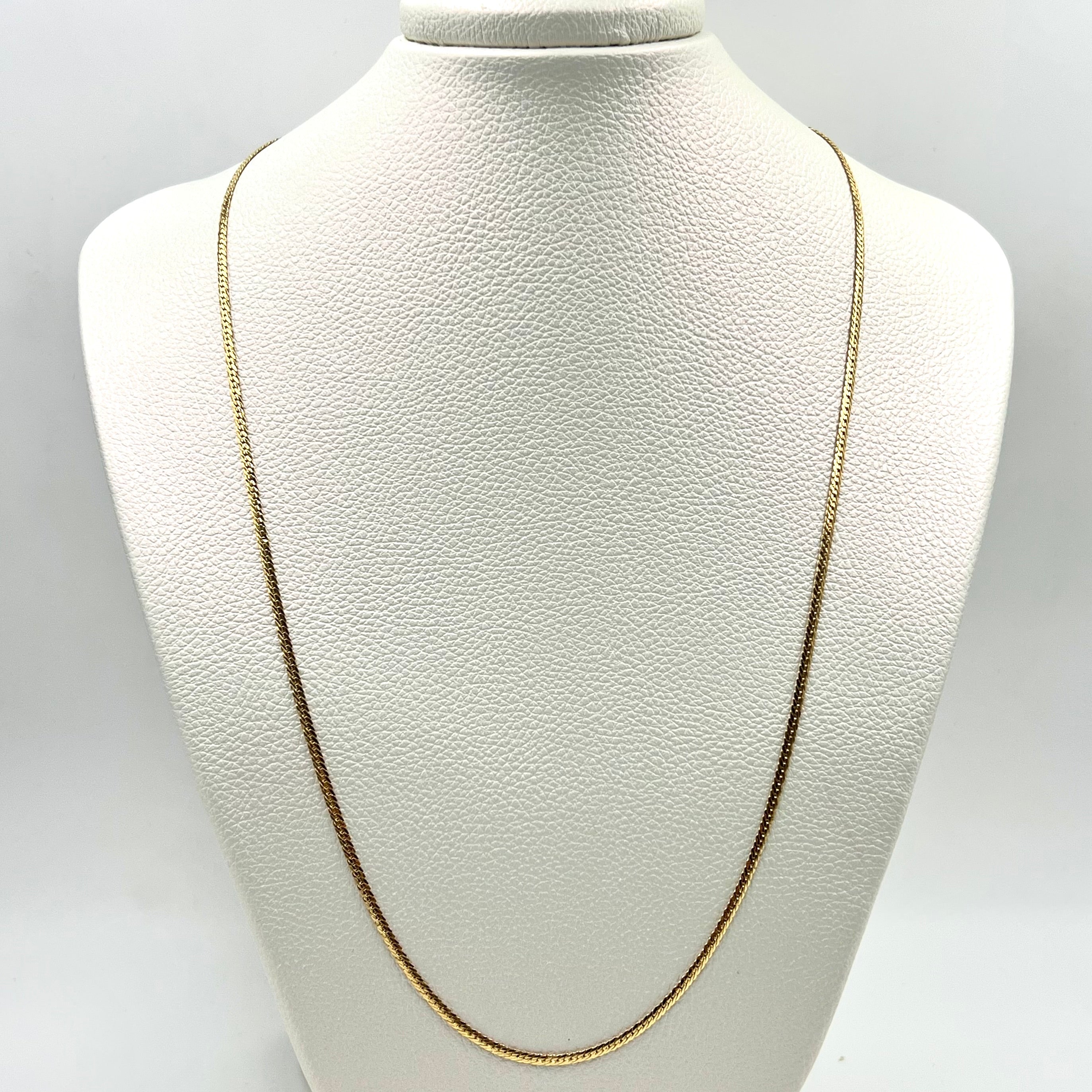 CADENA ITALY SERPIENTE ORO AMARILLO 18K +3 / 4,5 GR / 2,2 MM / 60 CM