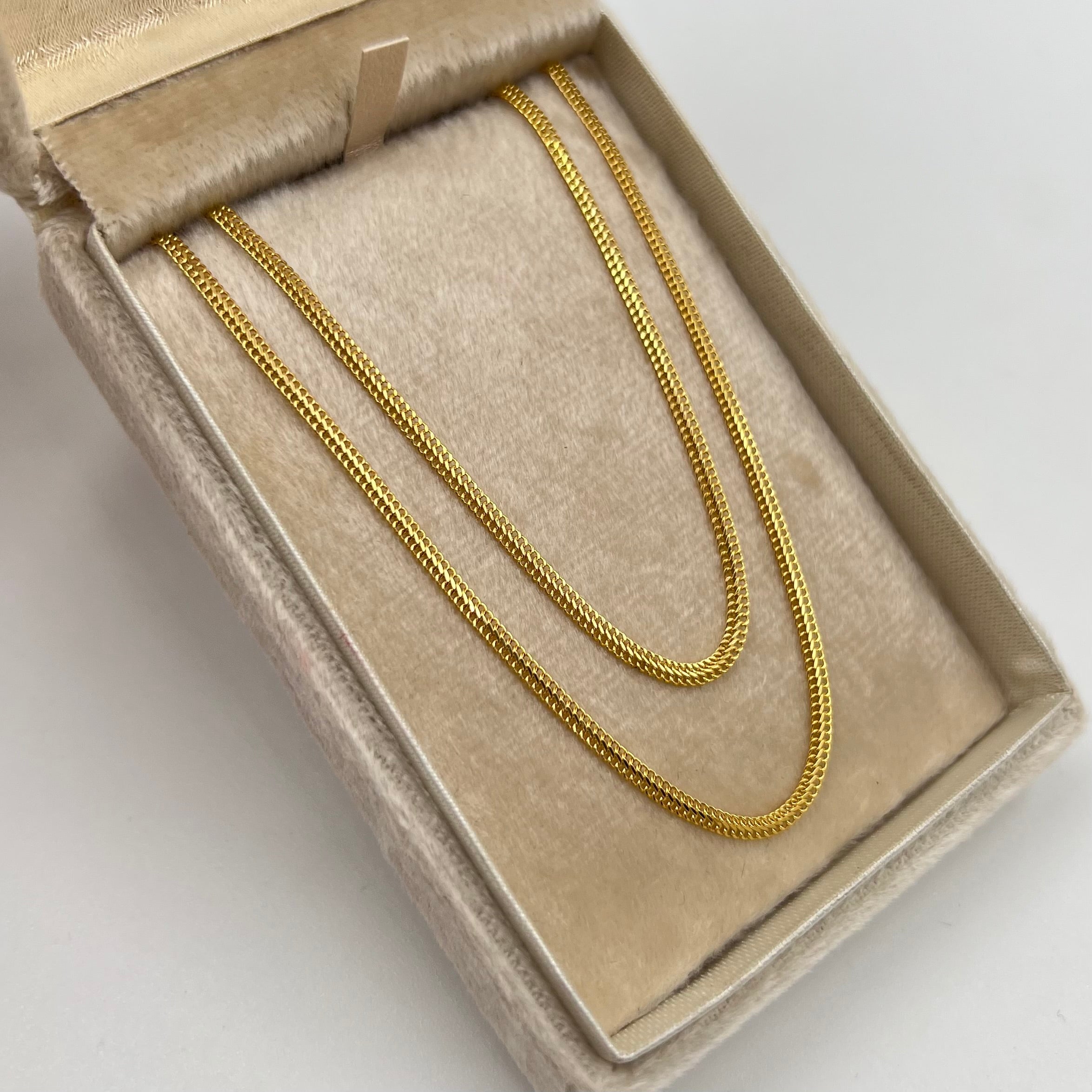 CADENA ITALY SEDUSA ORO AMARILLO 18K +3 / 2,46 GR / 2,1 MM / 50 CM