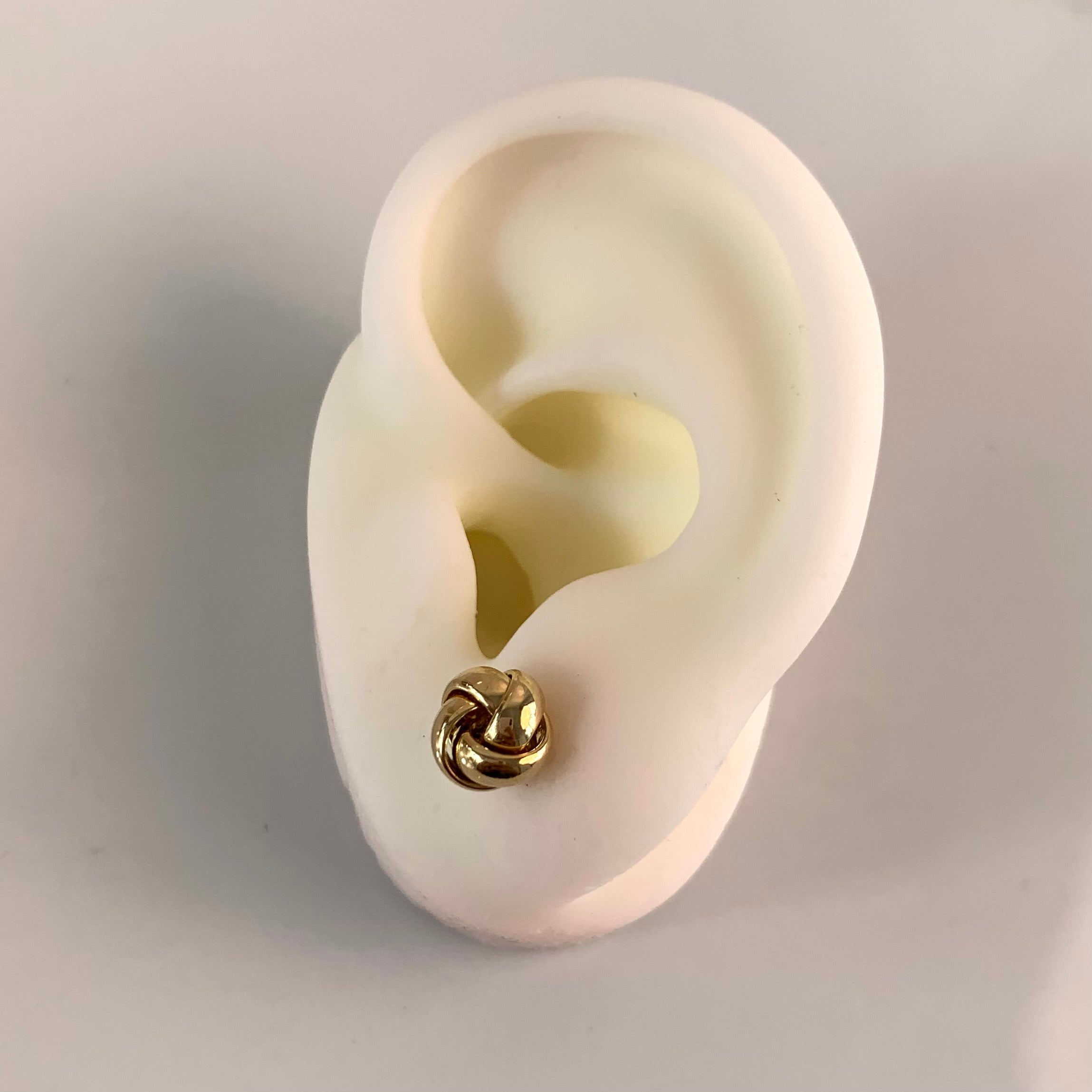 TOPOS ITALY TRENZADOS  ORO AMARILLO 18K 1,25 GR / 8 MM