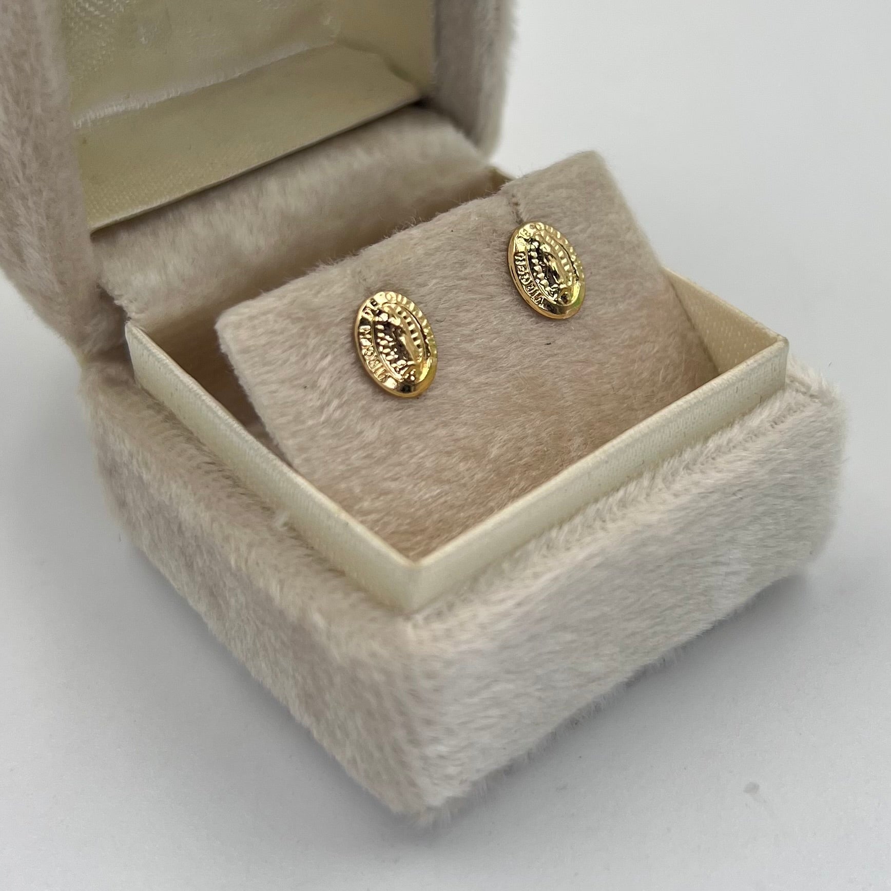 TOPOS VIRGEN DE GUADALUPE  ORO AMARILLO 18K 0,63 GR / 6 MM