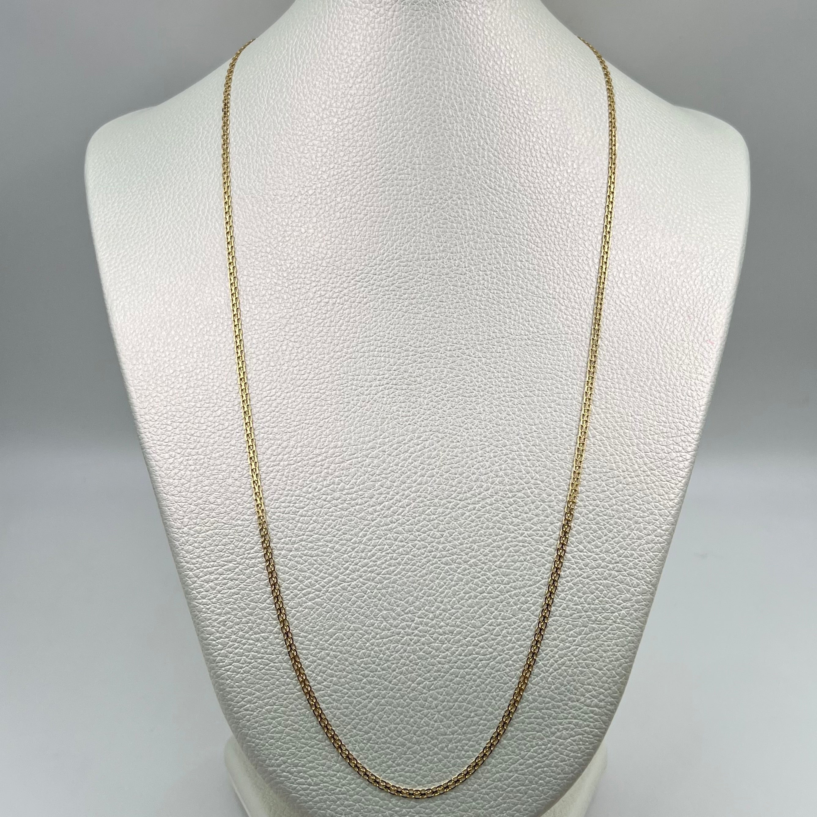 CADENA ITALY CHINA ORO AMARILLO 18K +1 / 3,74 GR / 2,2 MM / 60 CM