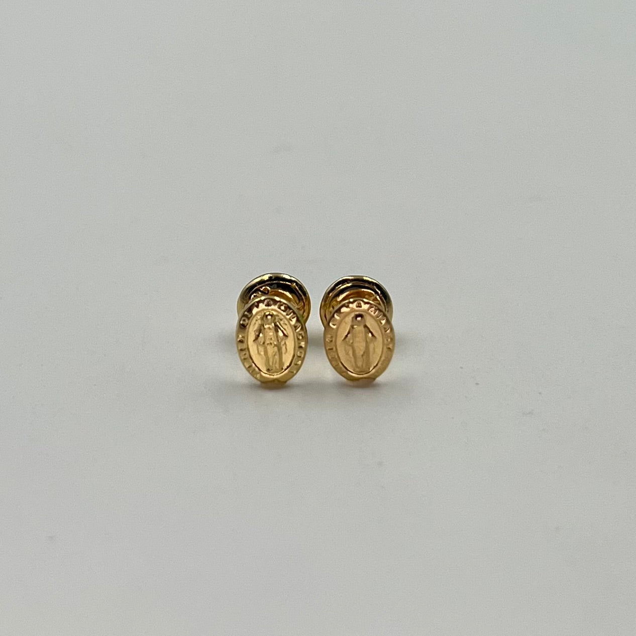 TOPOS VIRGEN DE LA MILAGROSA  ORO AMARILLO 18K 0,56 GR / 5 MM