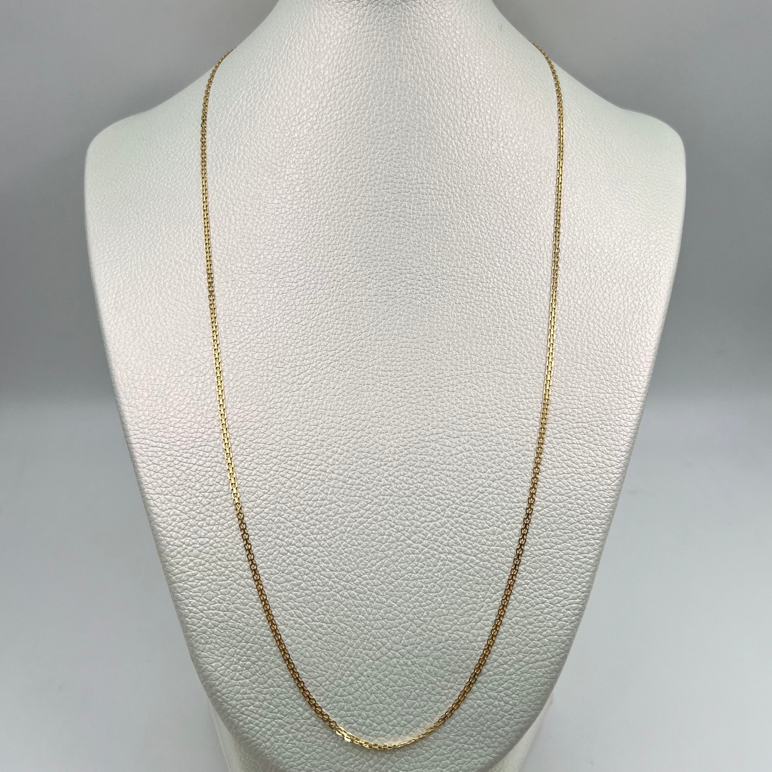 CADENA ITALY CHINA ORO AMARILLO 18K +3 / 2,46 GR / 1,8 MM / 60 CM