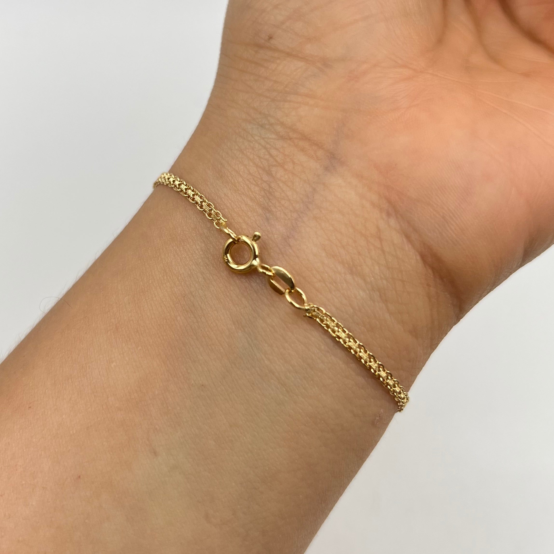 PULSO ITALY CHINO ORO AMARILLO 18K +3 / 2,05 GR / 2 MM / 19 CM