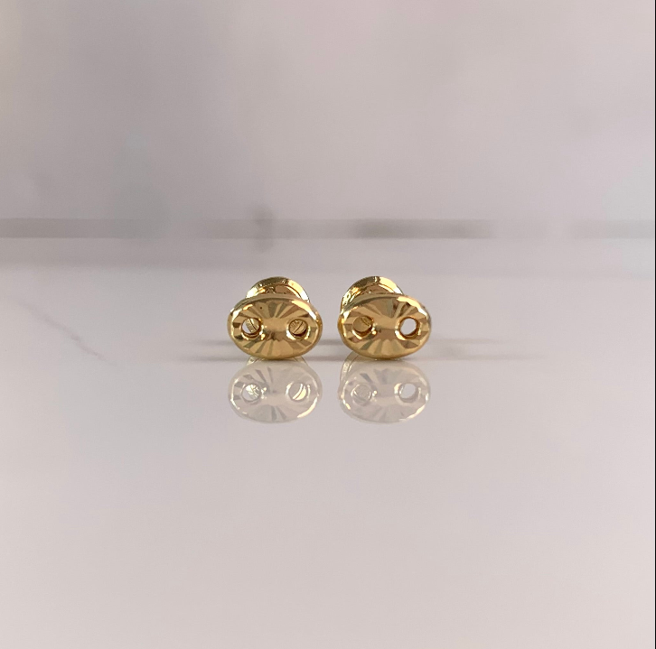TOPOS GC DIAMANTADO ORO AMARILLO 18K 0,66 GR / 5 MM