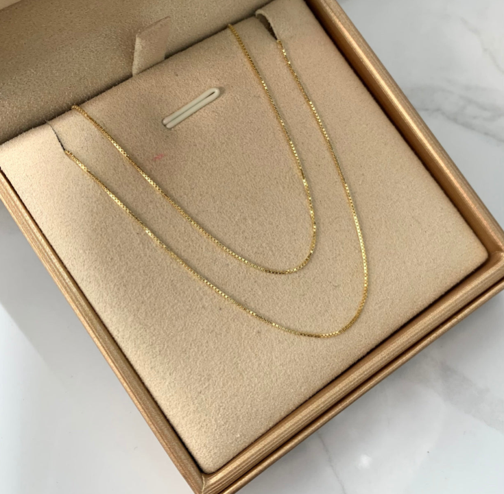 CADENA ITALY VENECIANA  ORO AMARILLO 18K +3 / 0,95 GR / 0,5 MM / 40 CM