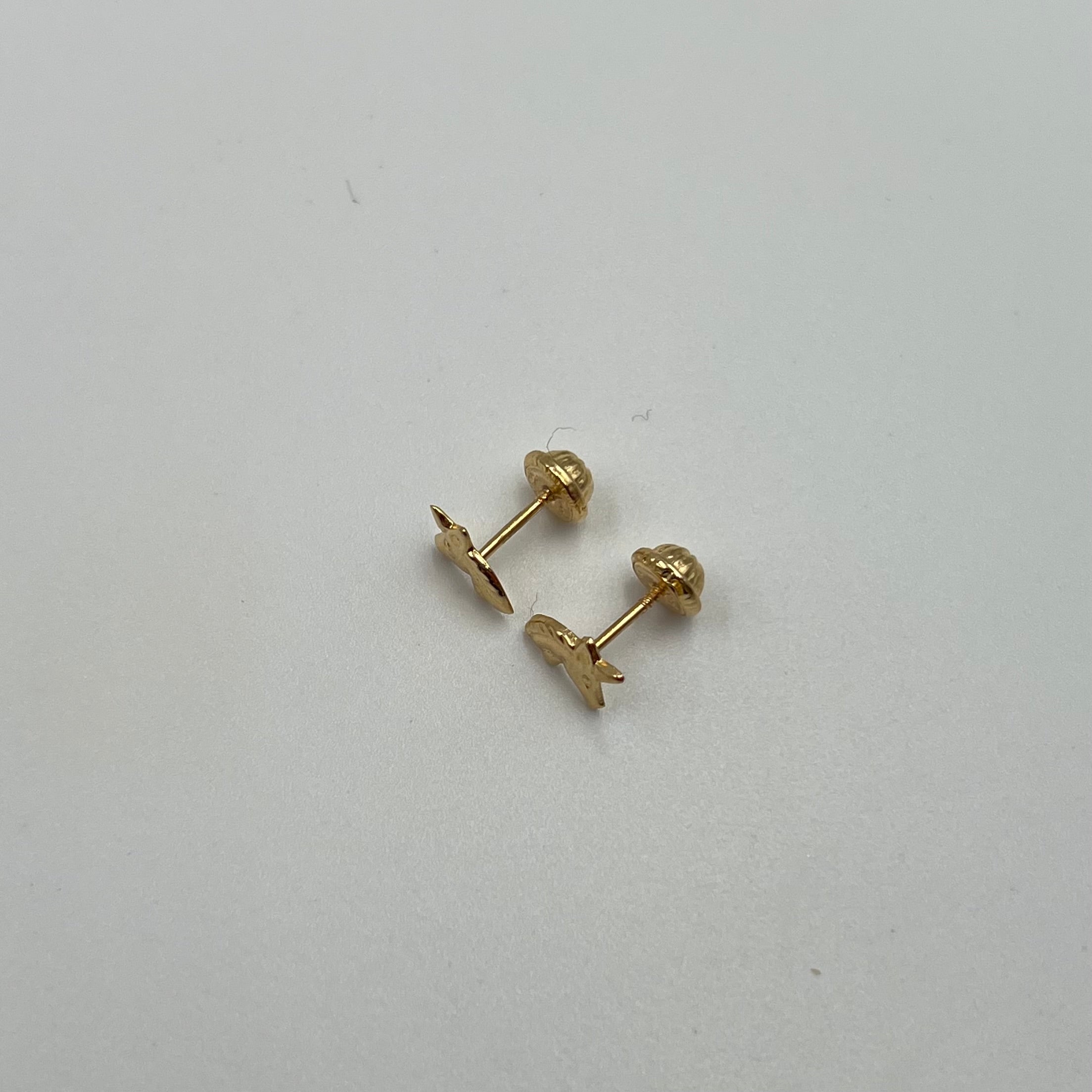 TOPOS UNICORNIO  ORO AMARILLO 18K 0,58 GR / 6 MM