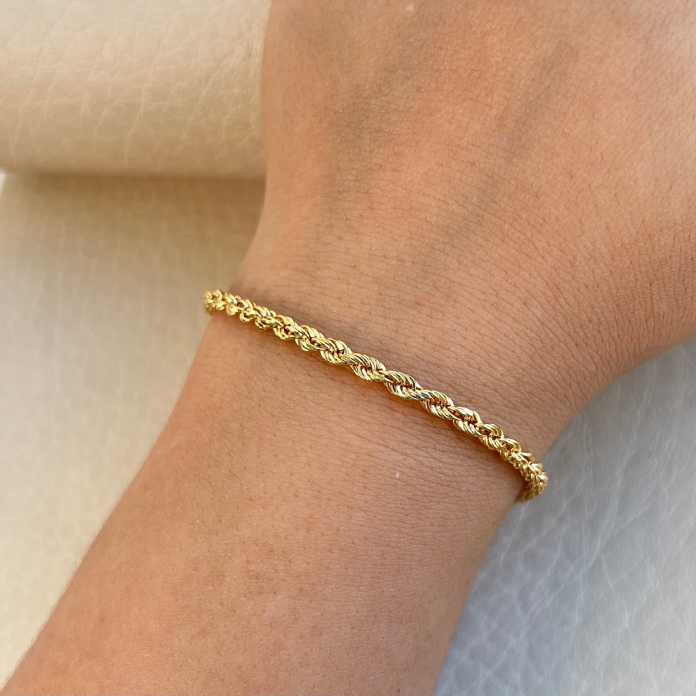 PULSO ITALY LAZO ORO AMARILLO 18K +3 / 3,1 GR / 3,2 MM / 19 CM