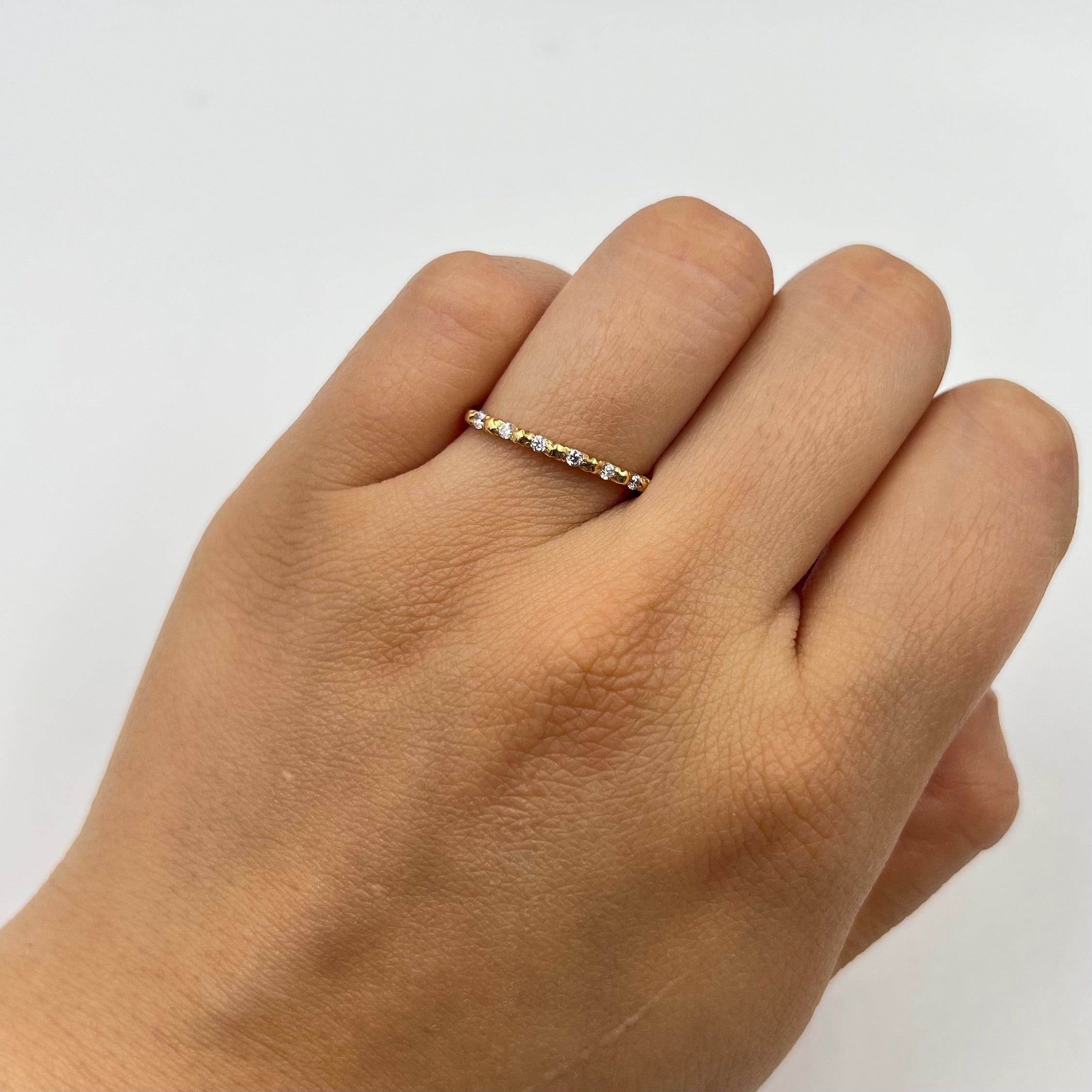 ANILLO CHURUMBELA ORO AMARILLO 18K / TALLA 7/1/4 / 1,34 GR / 1,7 MM