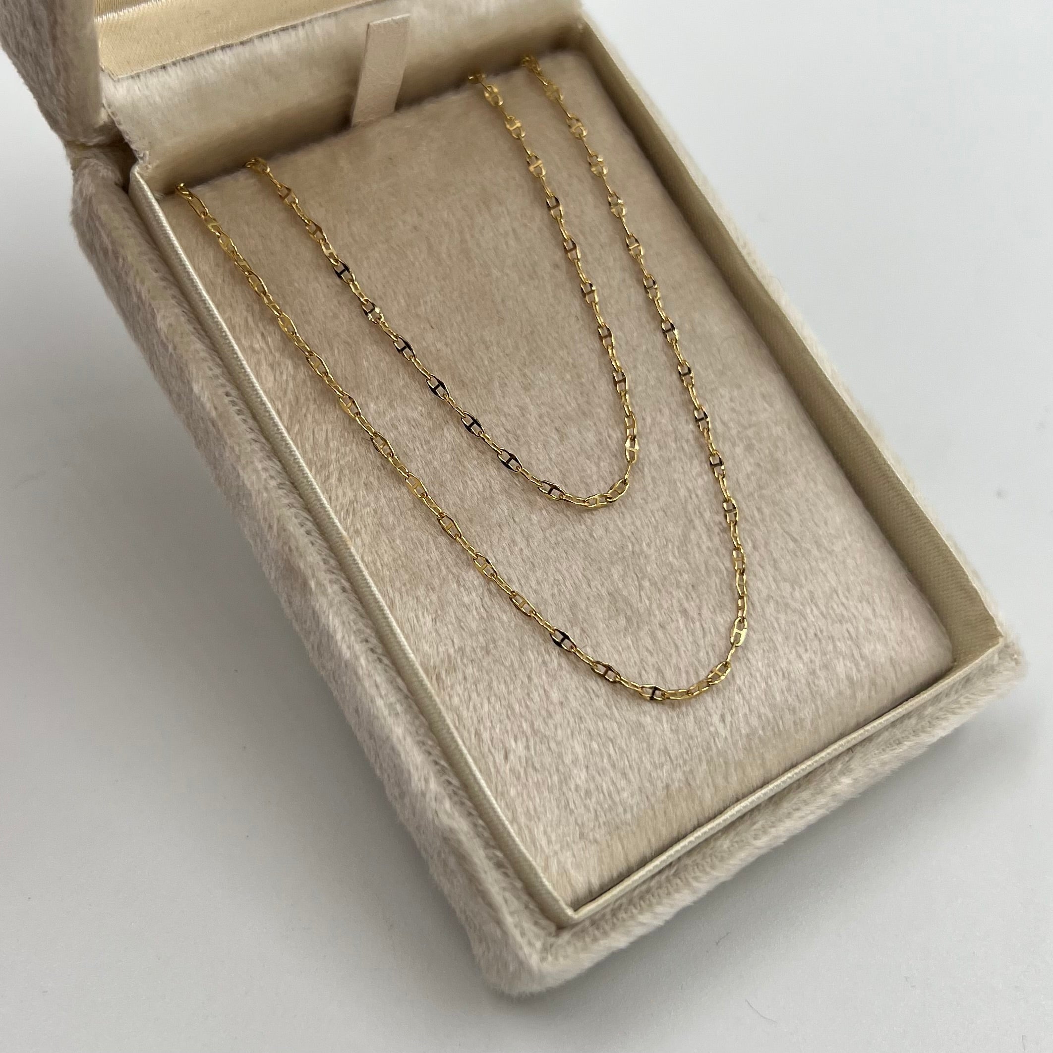 CADENA ITALY GC  ORO AMARILLO 18K +3 / 1,19 GR / 1,6 MM / 50 CM
