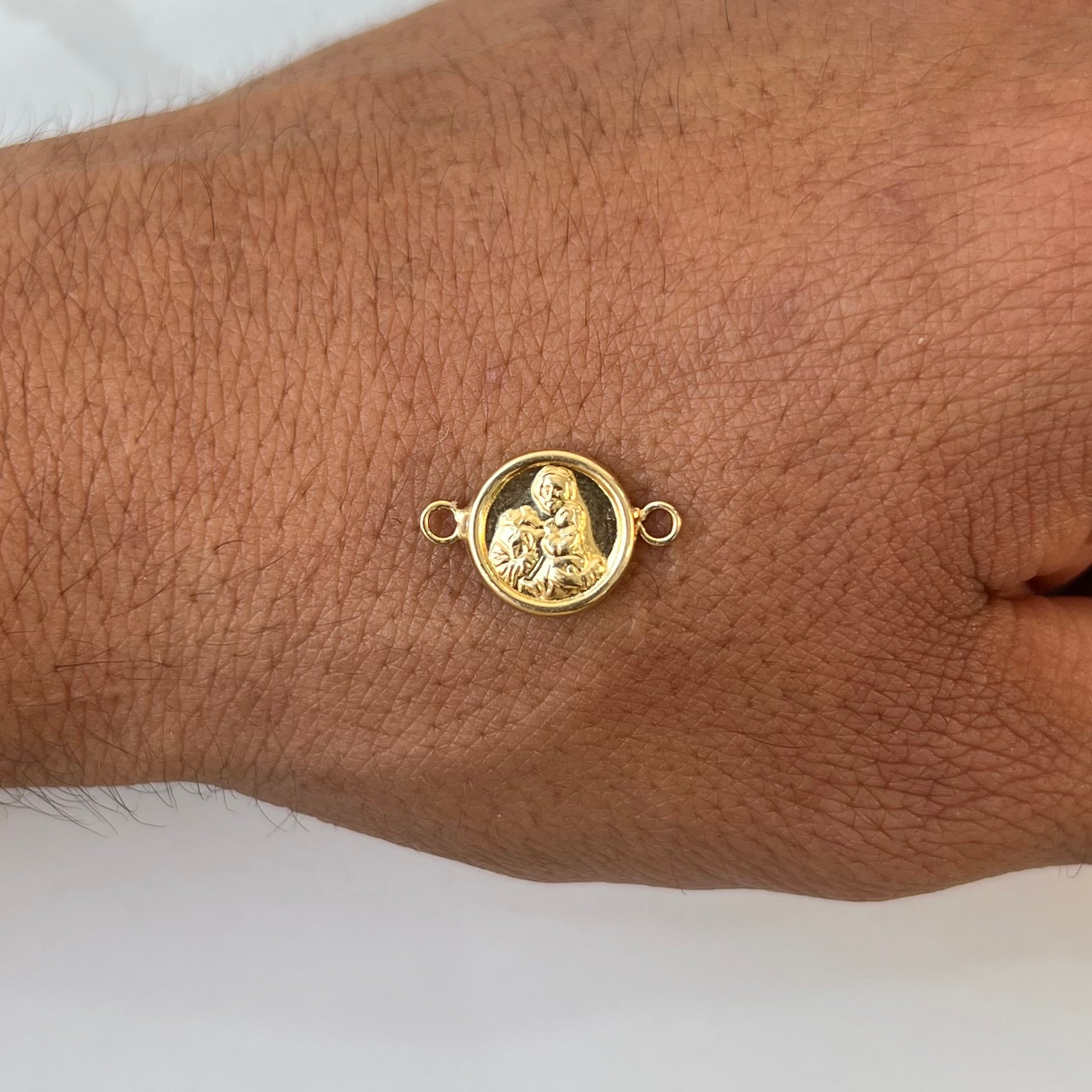 HERRAJE SAN JOSE ORO AMARILLO 18K 0,66 GR / 1,17 CM