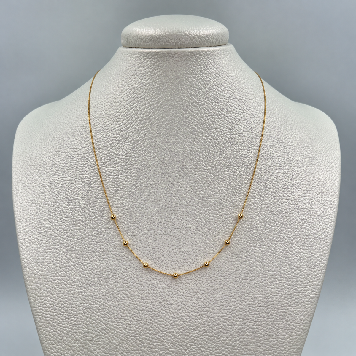 CADENA ITALY VENECIANA ESPECIAL BOLA LISA  GRADUABLE ORO AMARILLO 18K +3 / 0,68 GR / 0,5 MM / 45 CM