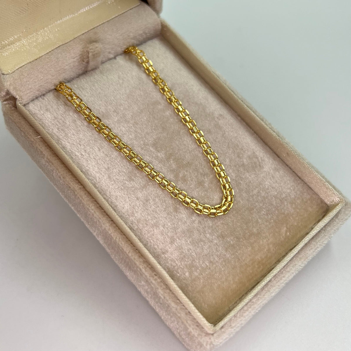 PULSO ITALY CHINO ORO AMARILLO 18K +3 / 2,44 GR / 3 MM / 19 CM