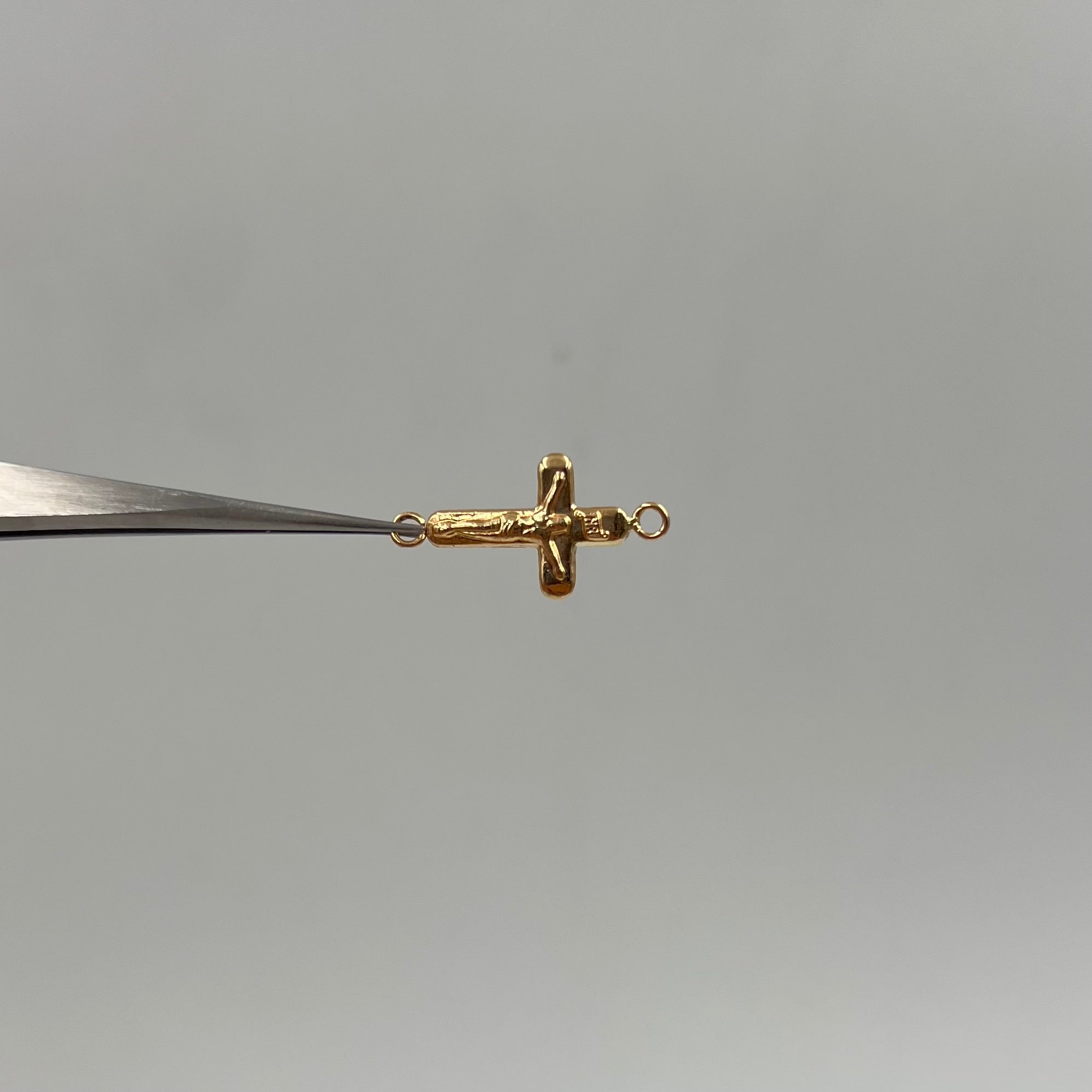 HERRAJE CRUZ ORO AMARILLO 18K 0,41 GR / 2,2 CM