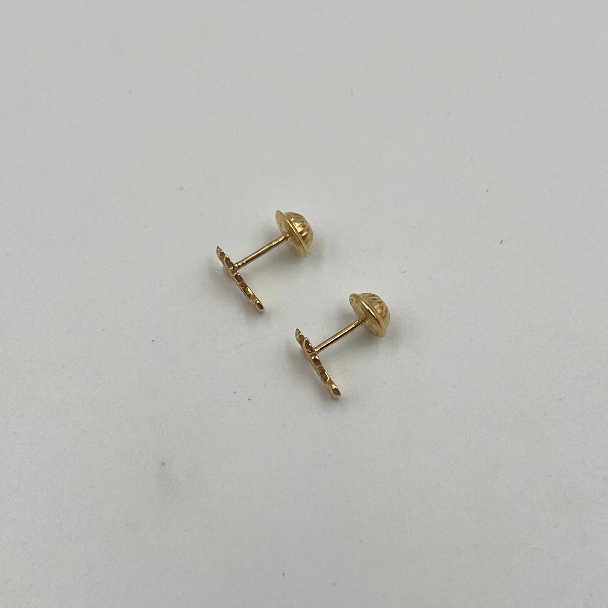 TOPOS SAN MIGUEL ARCANGEL SILUETA  ORO AMARILLO 18K 0,54 GR / 5 MM
