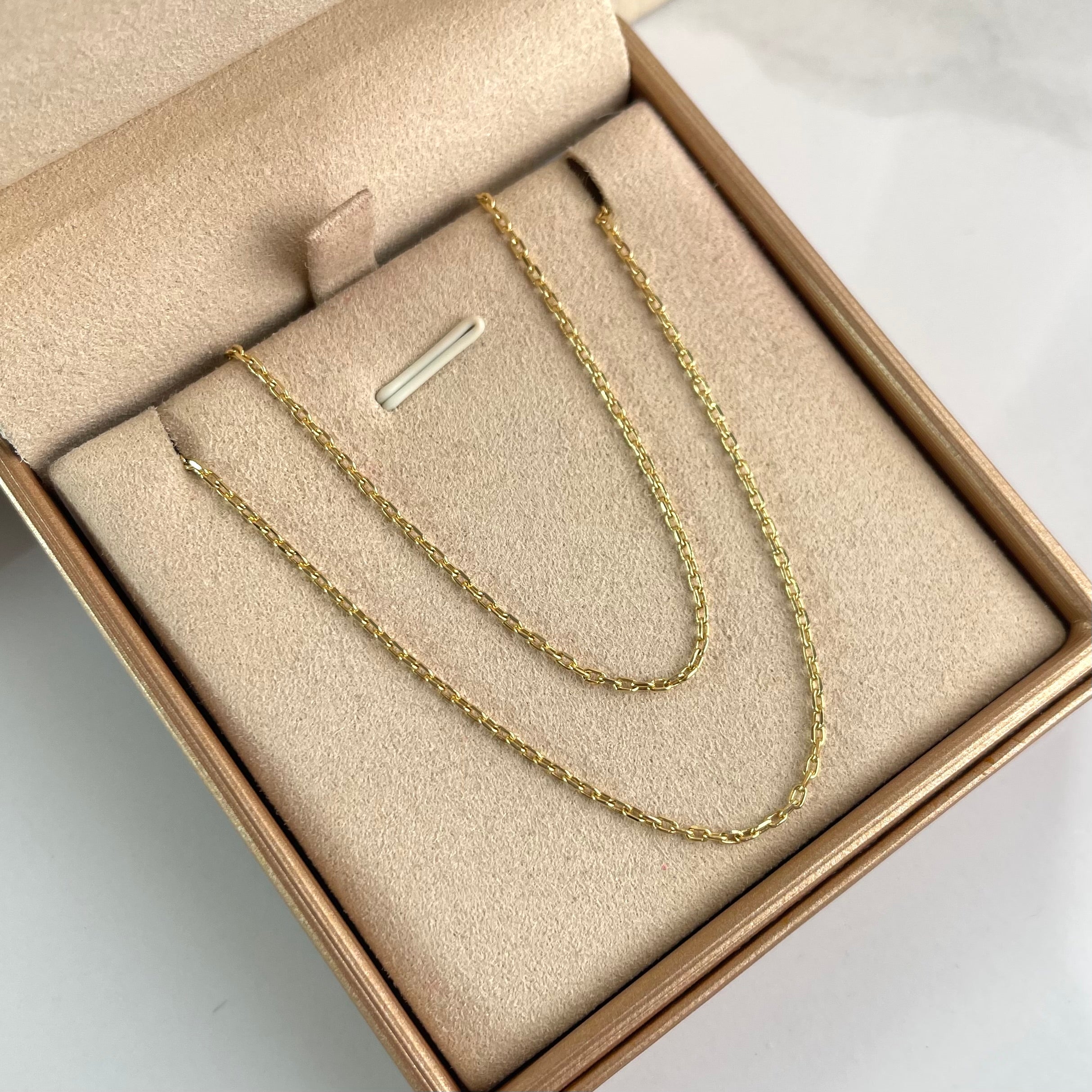 CADENA ITALY ROLL ON ORO AMARILLO 18K +3 / 2,2 GR / 1,6 MM / 50 CM