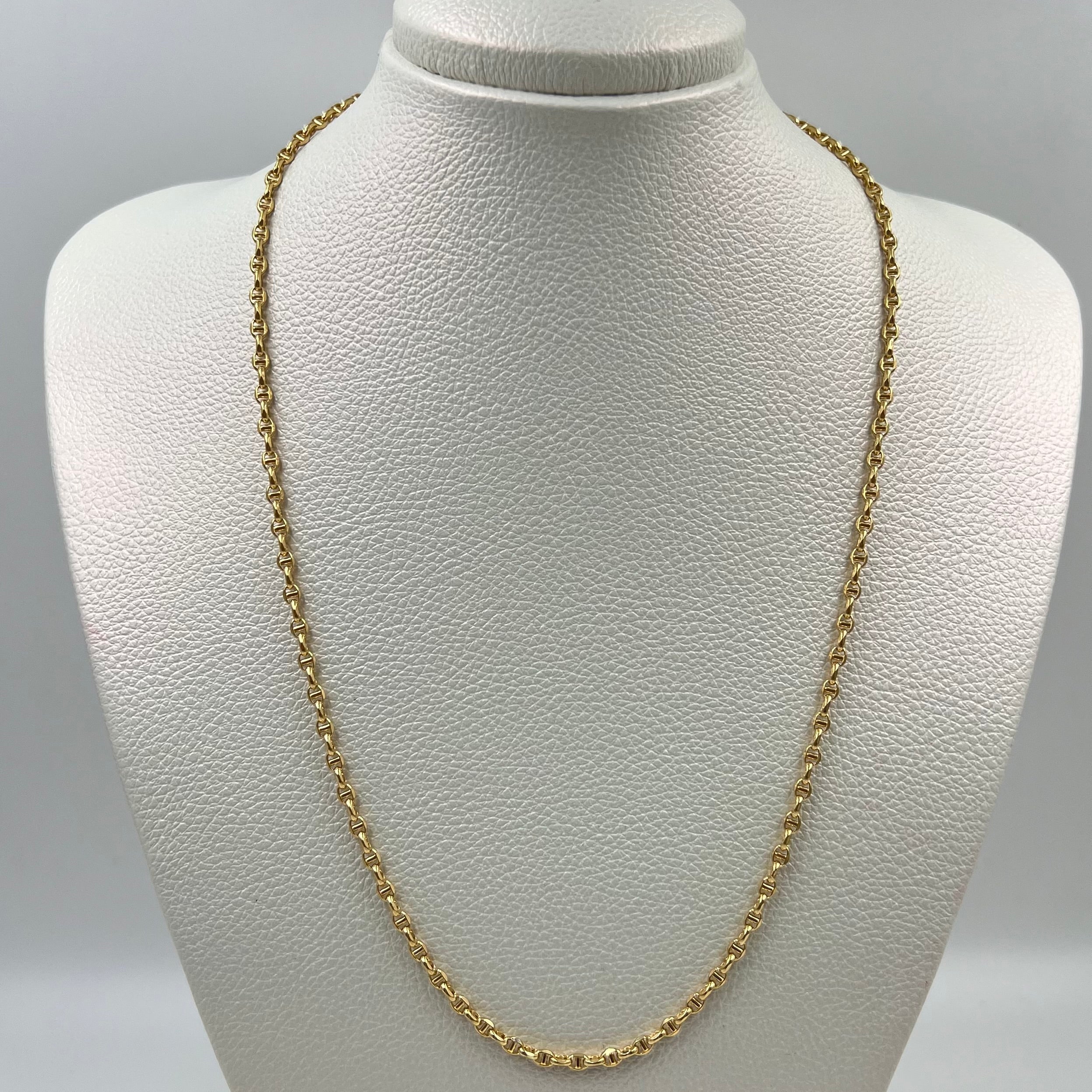 CADENA ITALY GC ORO AMARILLO 18K +1 / 4,12 GR / 2,5 MM / 50 CM