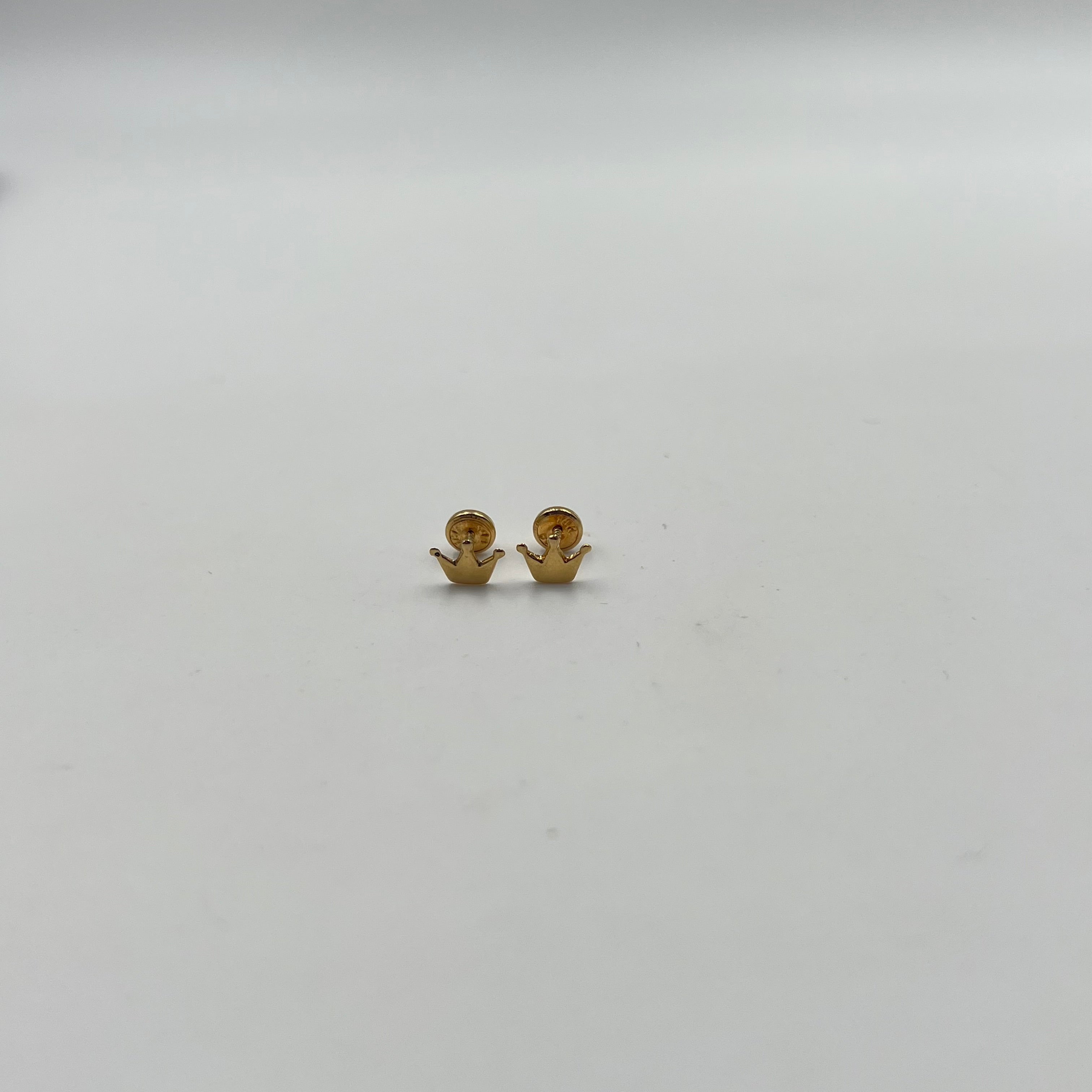 TOPOS CORONA  ORO AMARILLO 18K 0,67 GR / 5 MM