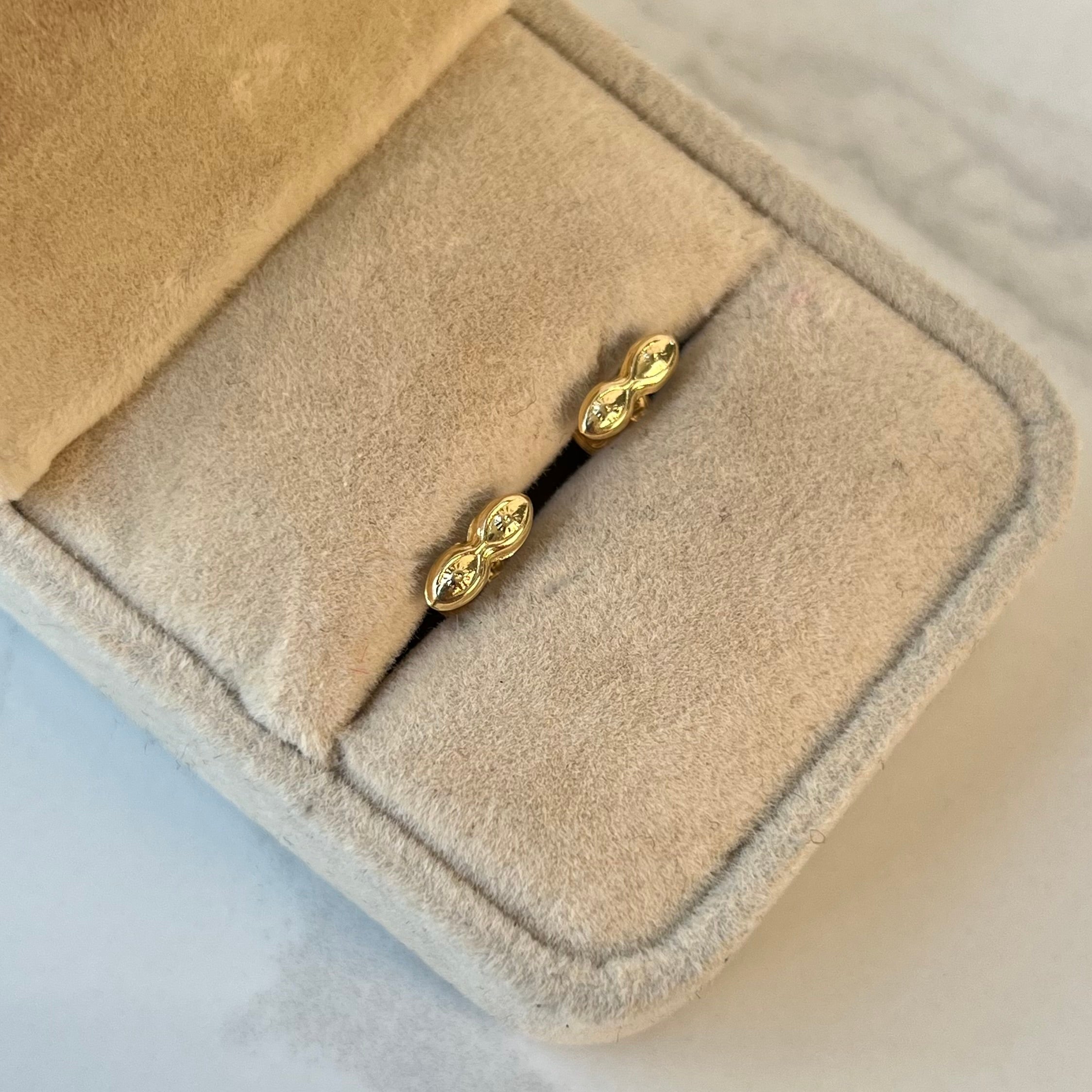 TOPOS OJOS SANTA LUCIA  ORO AMARILLO 18K 0,52 GR / 3 MM