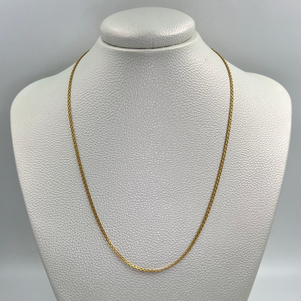 CADENA ITALY CHINA ORO AMARILLO 18K +1 / 4,39 GR / 2,1 MM / 45 CM