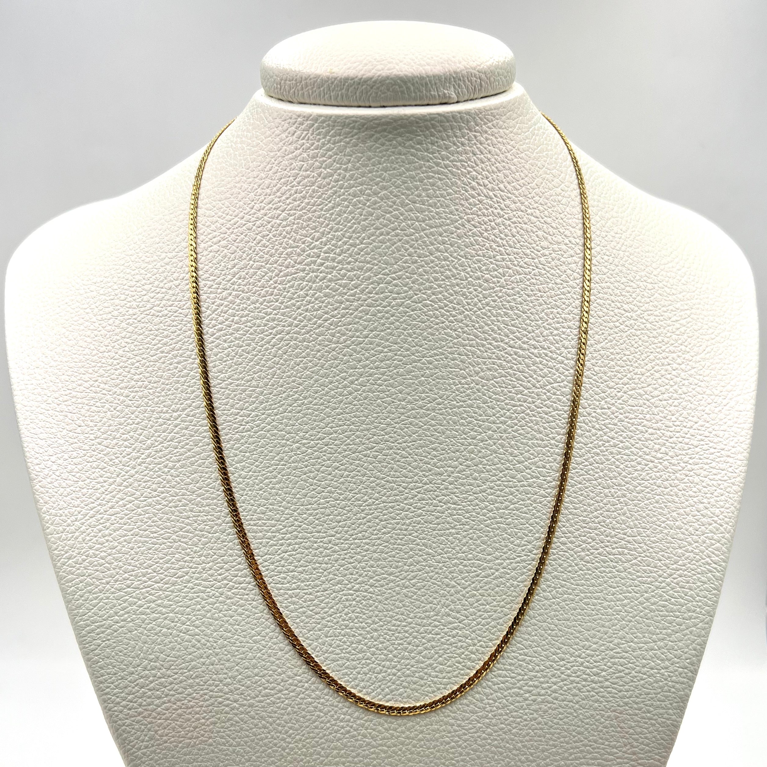 CADENA ITALY SERPIENTE ORO AMARILLO 18K +3 / 3,6 GR / 2,2 MM / 45 CM