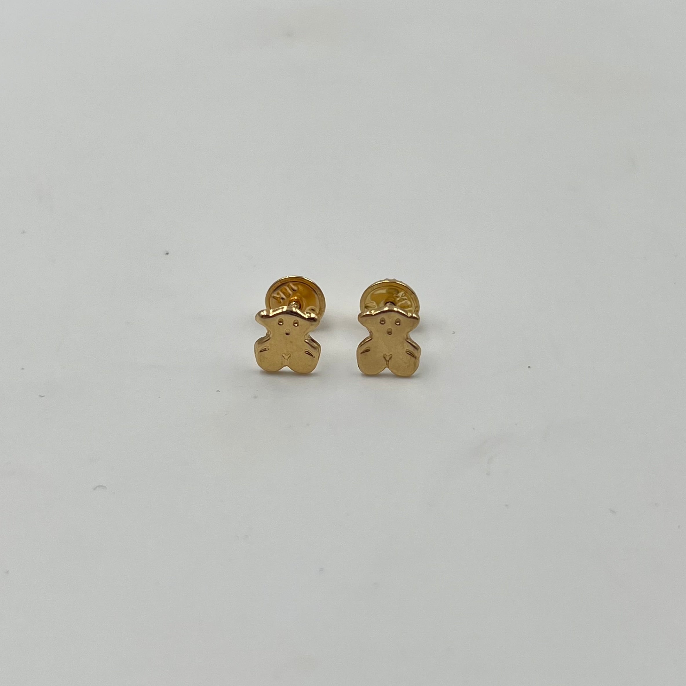 TOPOS OSO  ORO AMARILLO 18K 0,62 GR / 6 MM