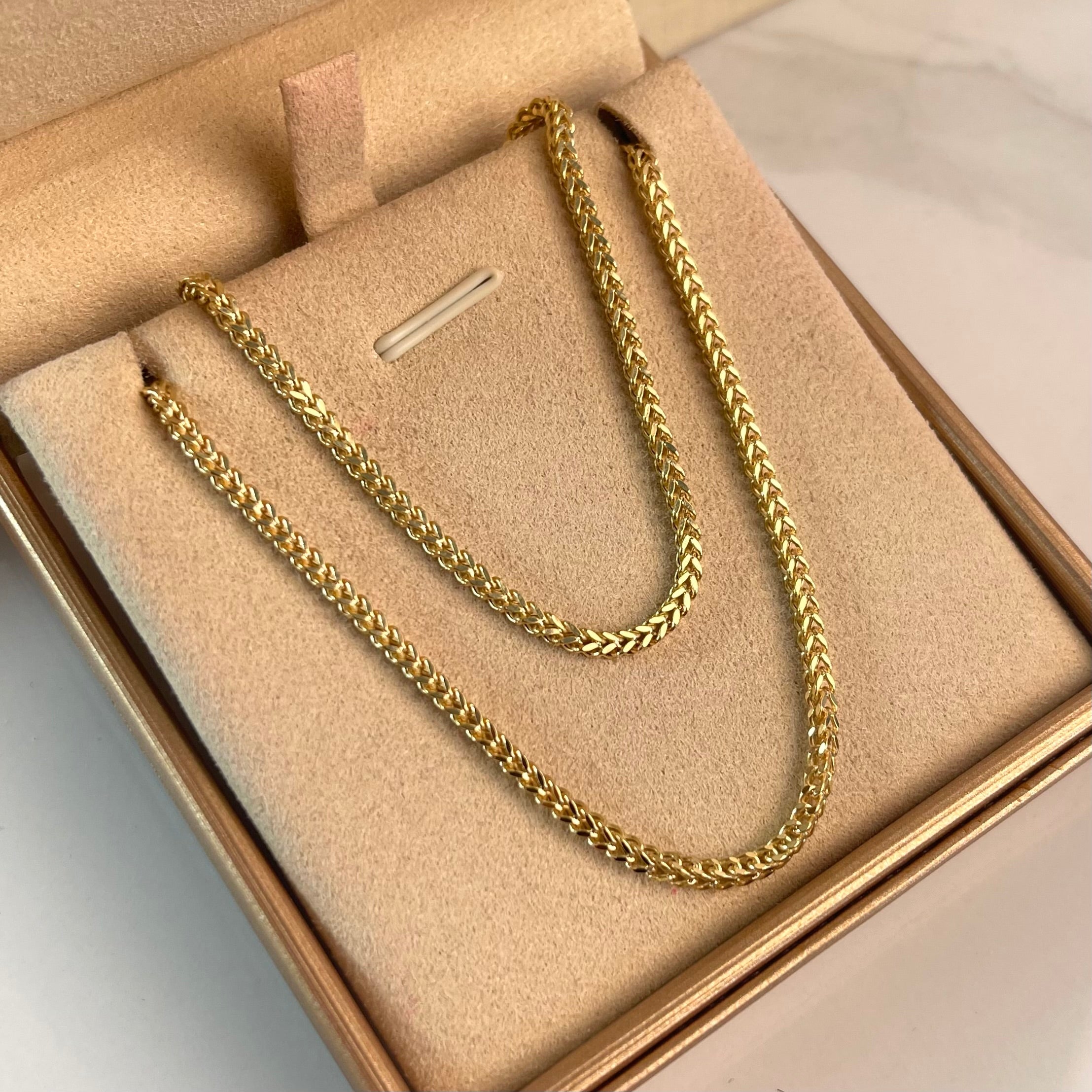 CADENA ITALY FRANCO ORO AMARILLO 18K +3 / 8,6 GR / 2,6 MM / 60 CM