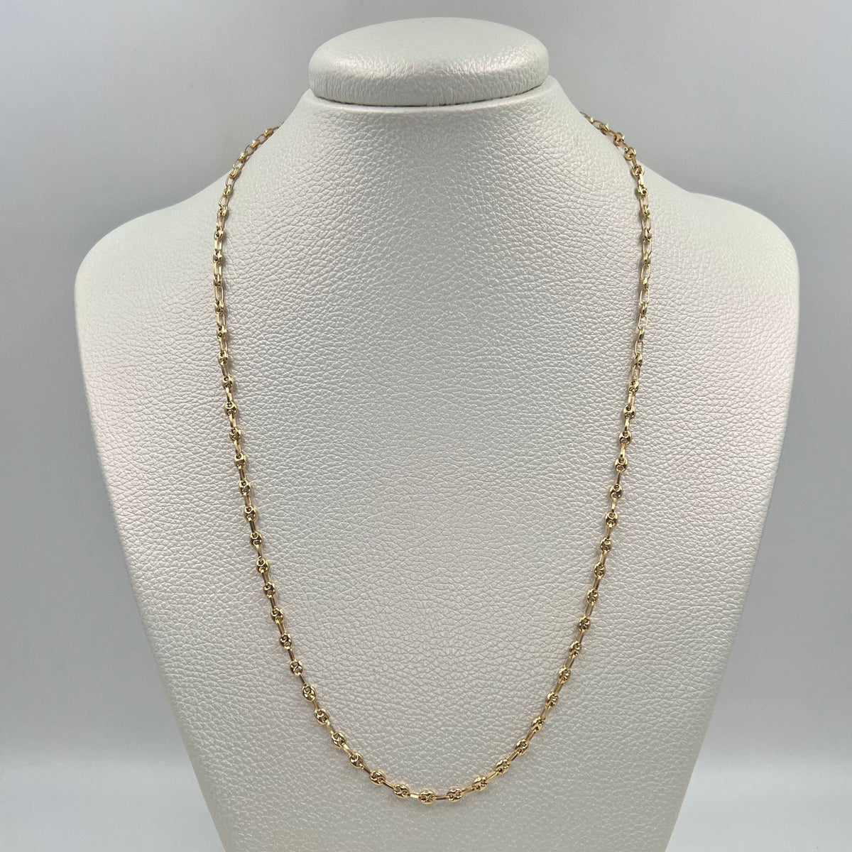 CADENA BABY GC REAZA ITALY ORO AMARILLO 18K +1 / 5,33 GR / 3 MM / 50 CM