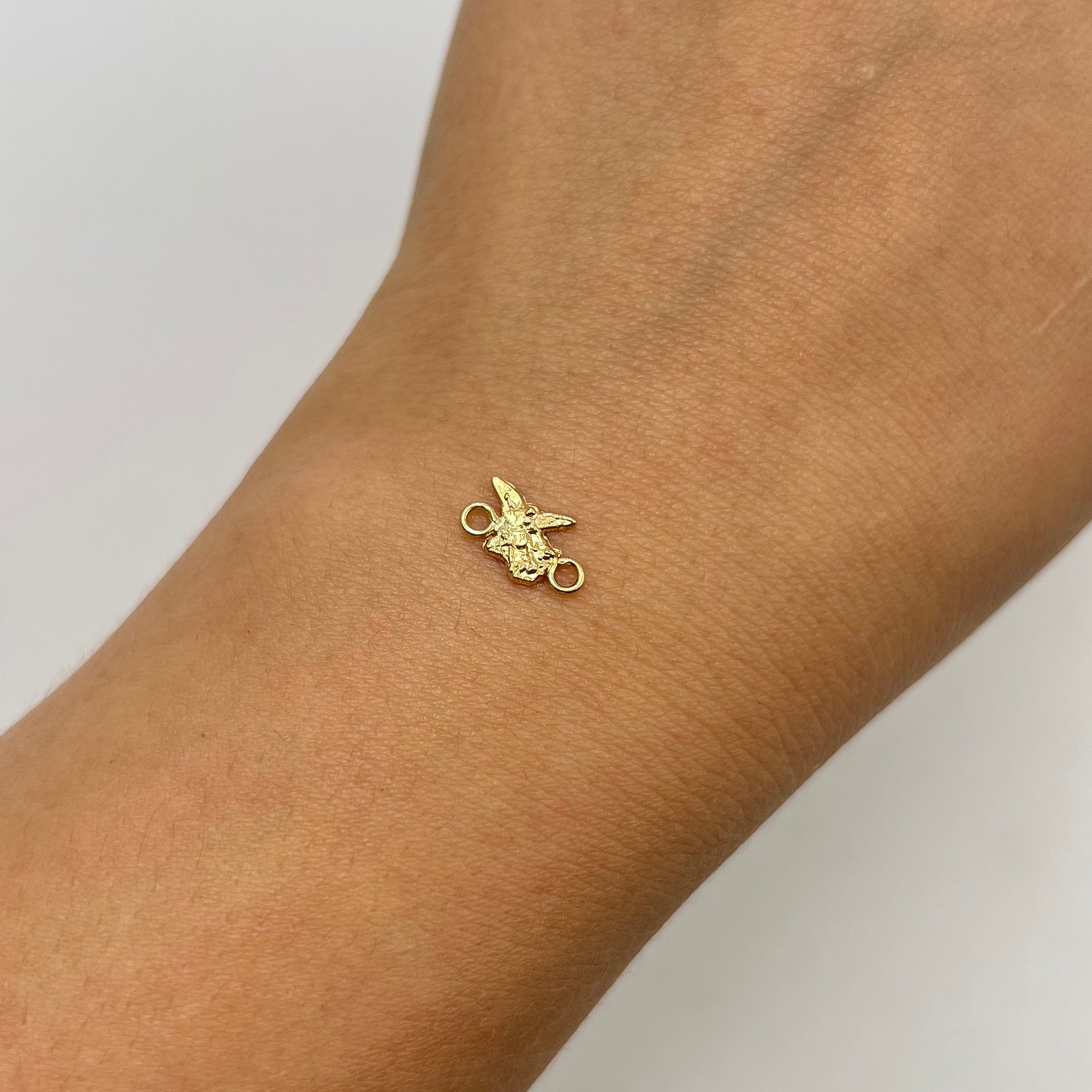 HERRAJE SAN MIGUEL ARCANGEL  ORO AMARILLO 18K 0,21 GR / 1 CM