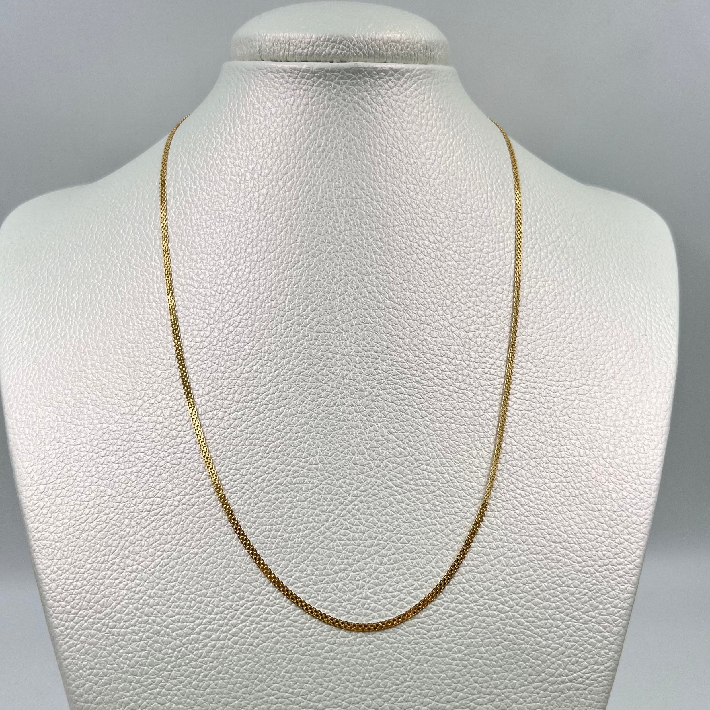 CADENA ITALY CHINA ORO AMARILLO 18K +3 / 2,6 GR / 1,86 MM / 45 CM