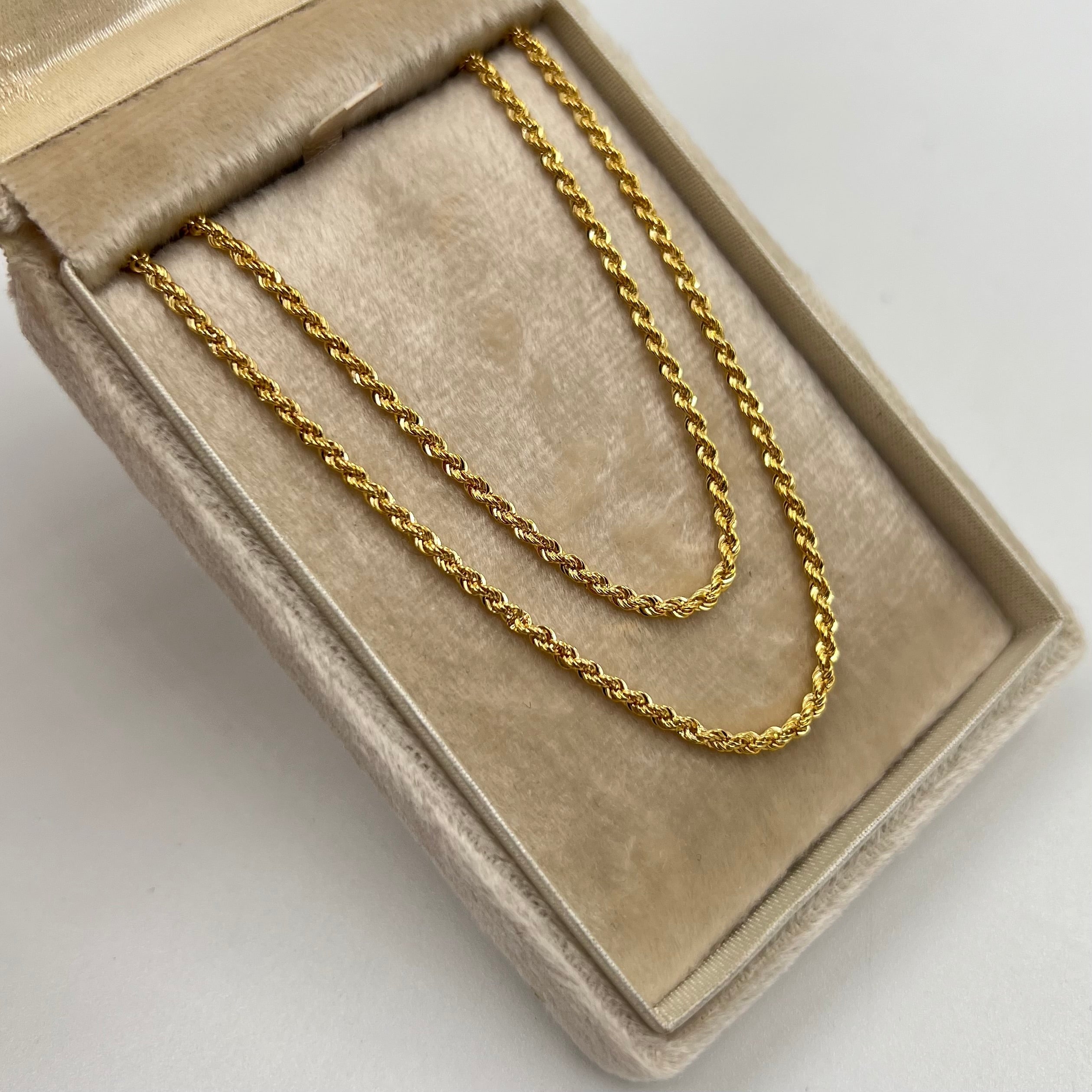 CADENA ITALY LAZO ORO AMARILLO 18K +1 / 3,24 GR / 2,16 MM / 60 CM