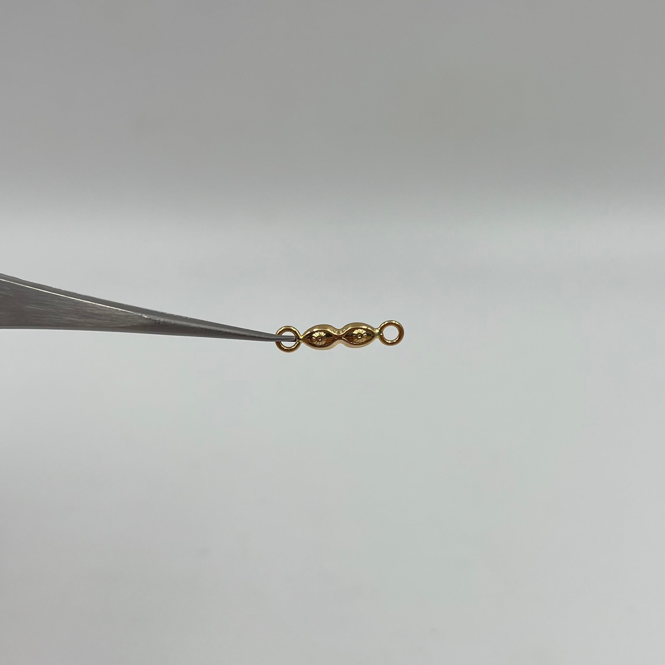 HERRAJE OJO SANTA LUCIA ORO AMARILLO 18K 0,27 GR / 1,6 CM