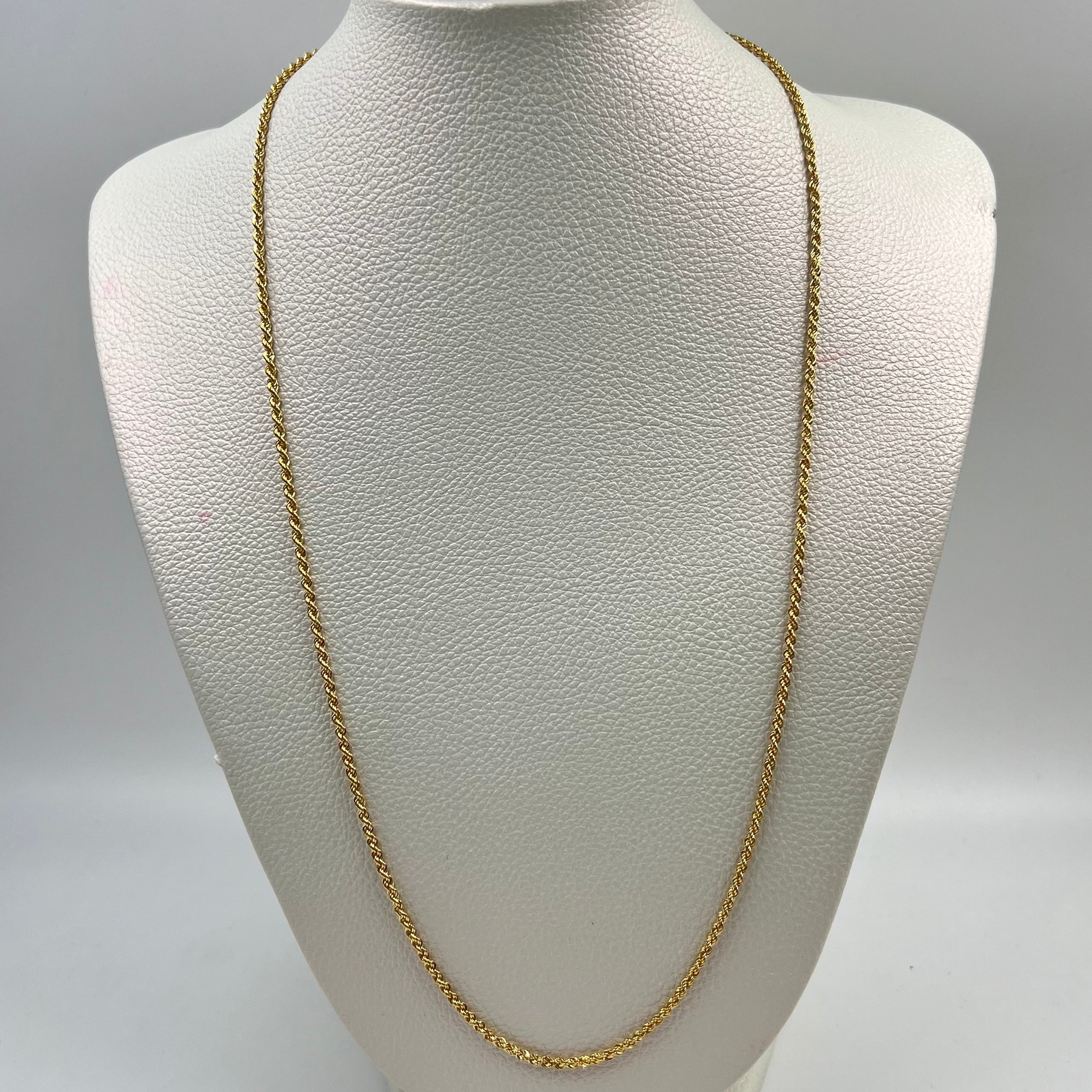 CADENA ITALY LAZO ORO AMARILLO 18K +1 / 3,24 GR / 2,16 MM / 60 CM