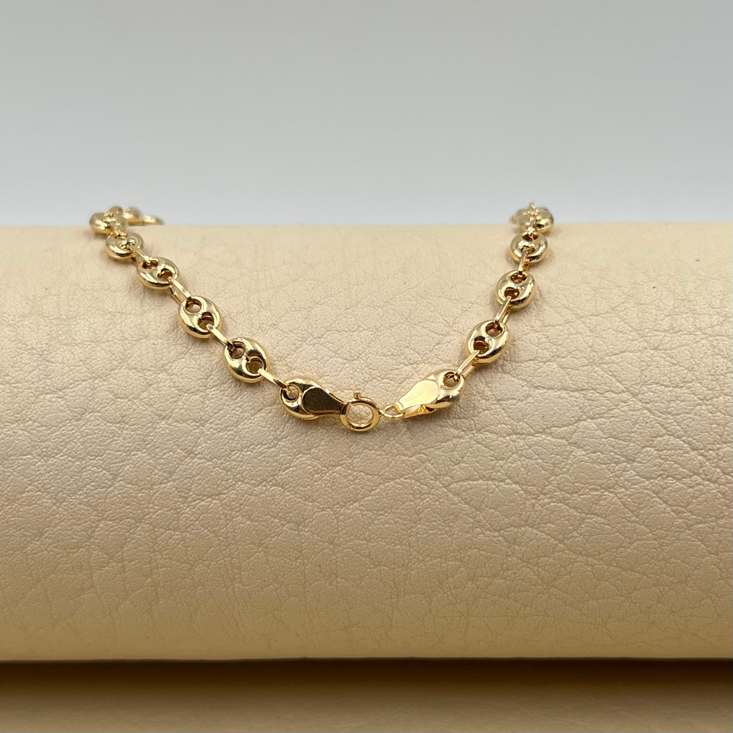 TOBILLERA GC REAZA ITALY  ORO AMARILLO 18K 4,04 GR / 5 MM / 25,5 CM