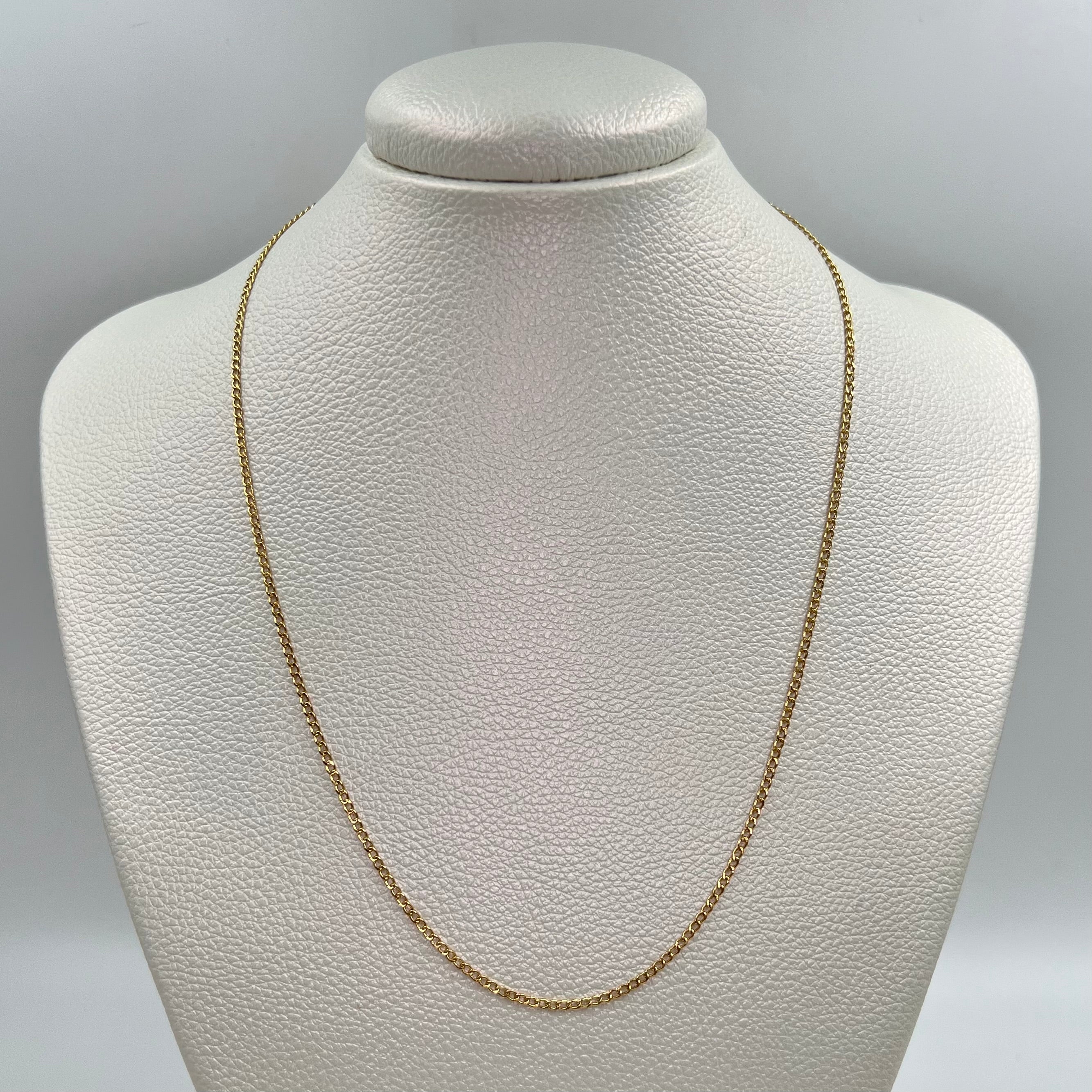 CADENA ITALY CUBANA ORO AMARILLO 18K +3 / 2,11 GR / 1,8 MM / 45 CM