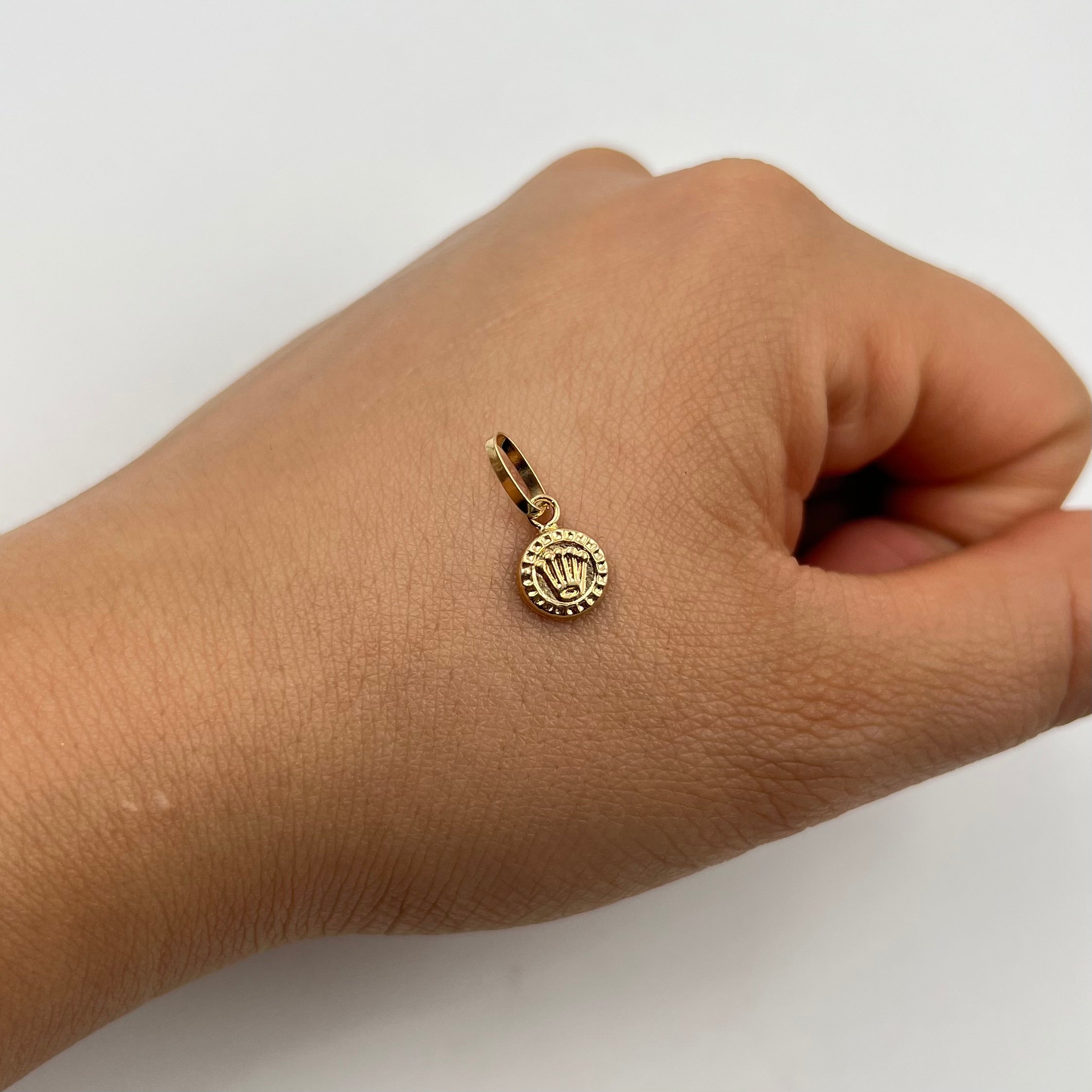 DIJE RX ORO AMARILLO 18K 0,33 GR / 6 MM / 1 CM