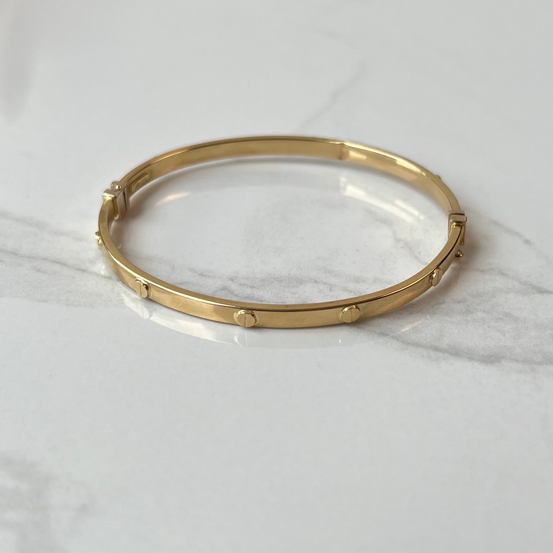 PULSO ITALY ARO CT ORO AMARILLO 18K +3 / 5,34 GR / 56 MM / 65 CM