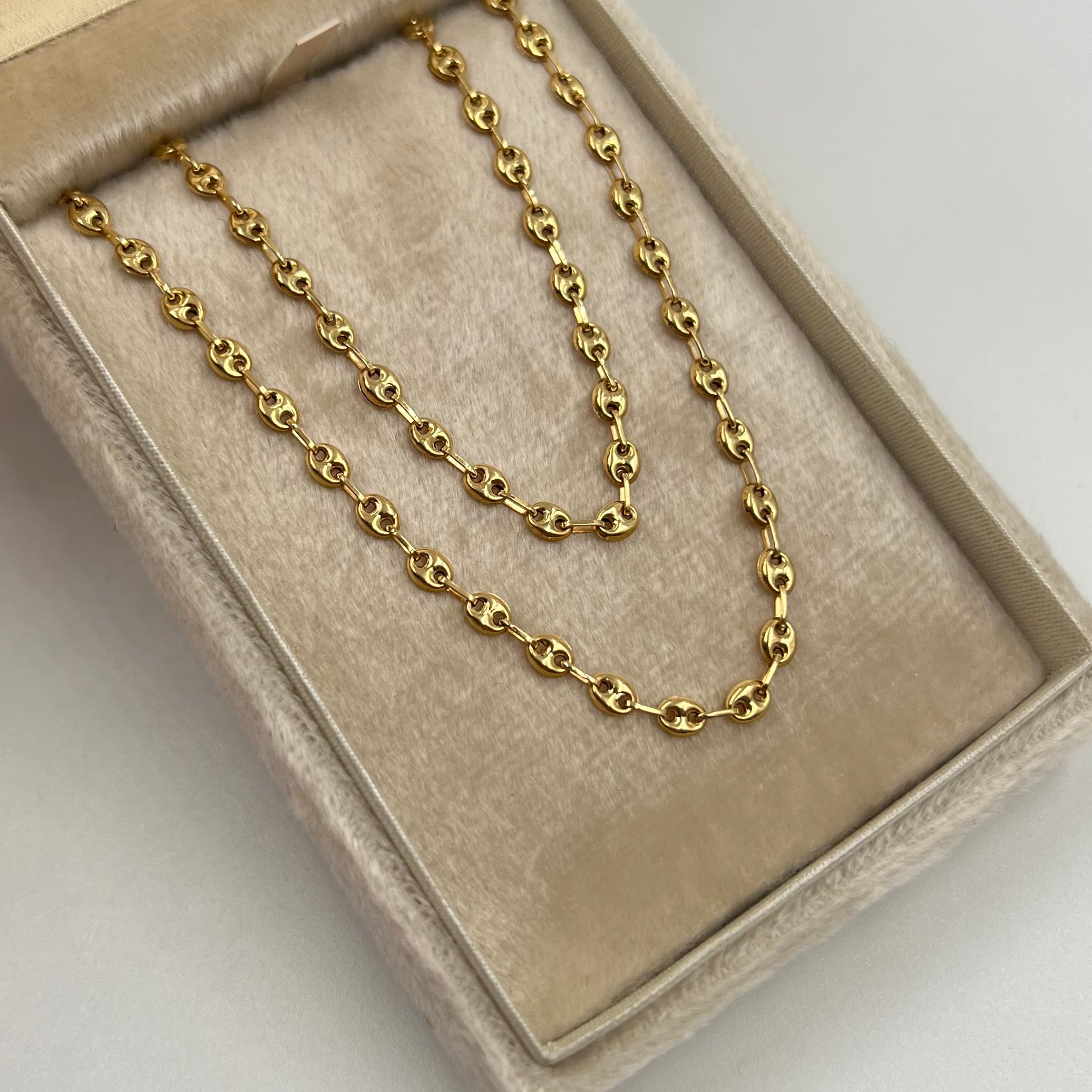 CADENA GC  ORO AMARILLO 18K 4,25 GR / 3 MM / 45 CM
