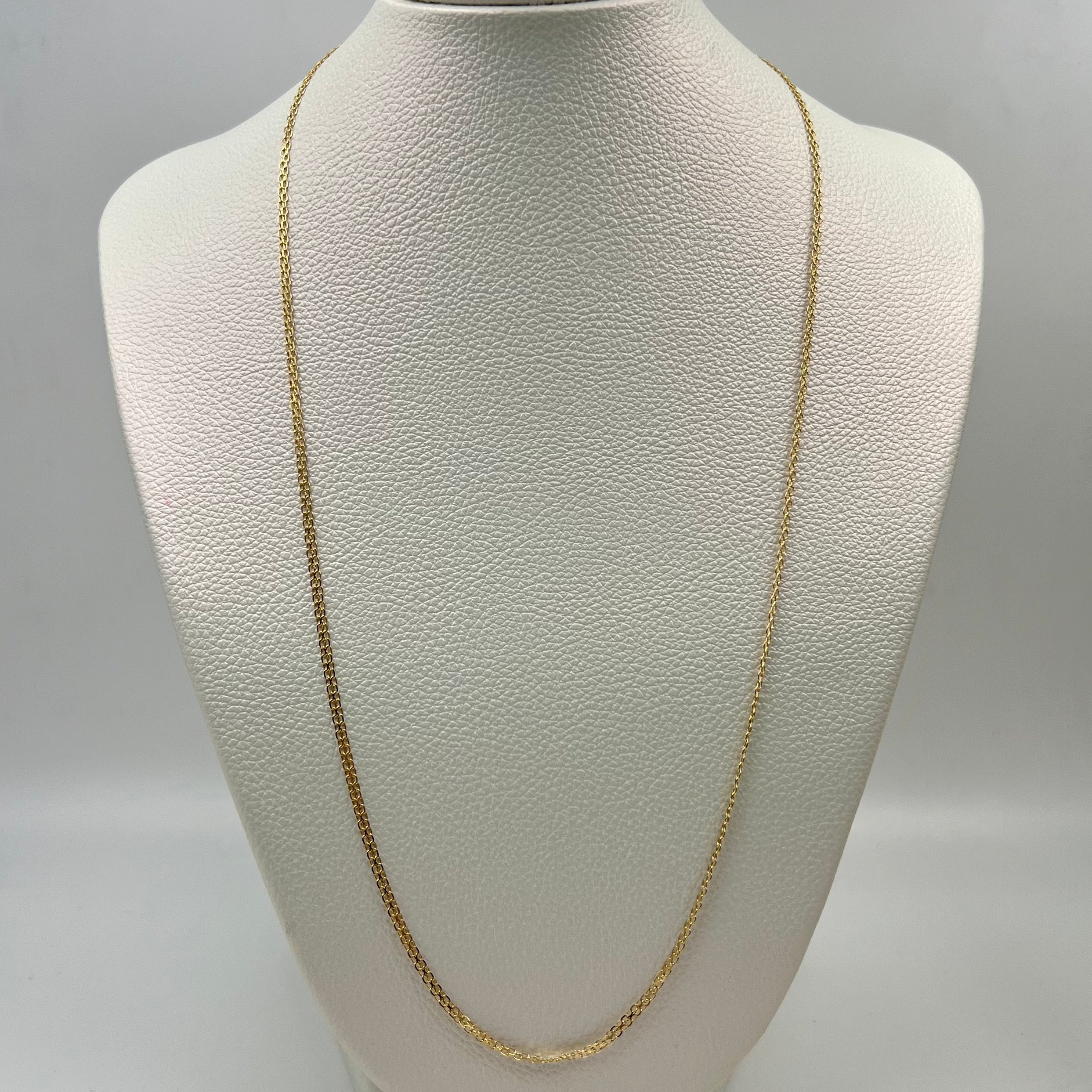 CADENA ITALY CHINA  ORO AMARILLO 18K +3 / 3,75 GR / 2,1 MM / 60 CM