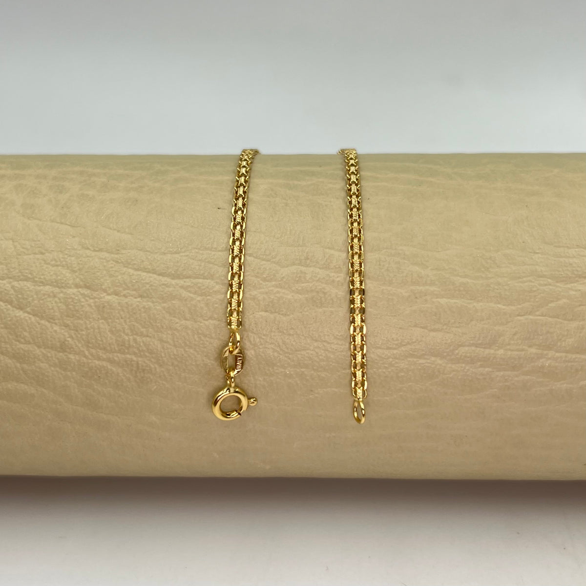PULSO ITALY CHINO ORO AMARILLO 18K +3 / 2,42 GR / 2,4 MM / 19 CM