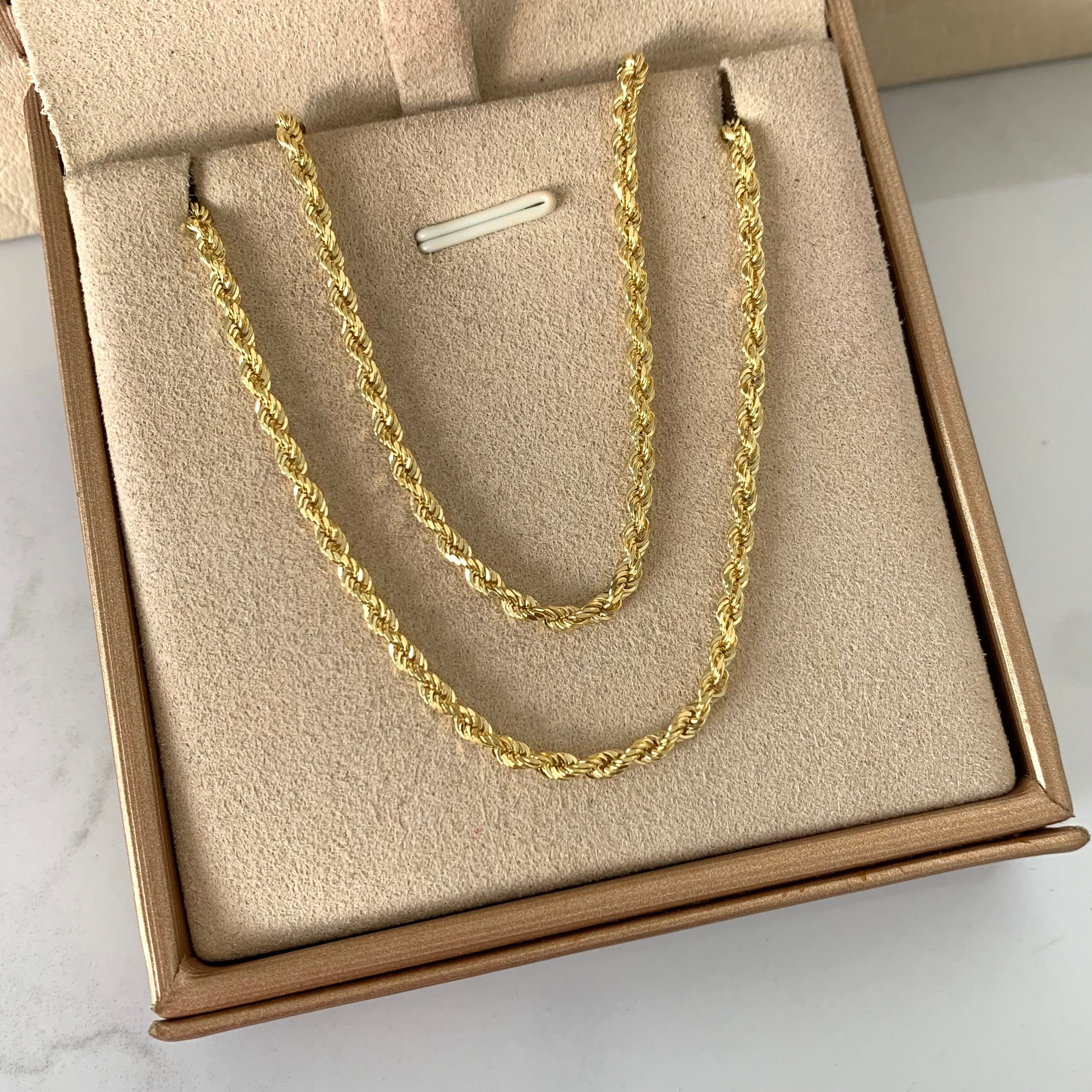 CADENA ITALY LAZO ORO AMARILLO 18K +3 / 3,75 GR / 2 MM / 60 CM