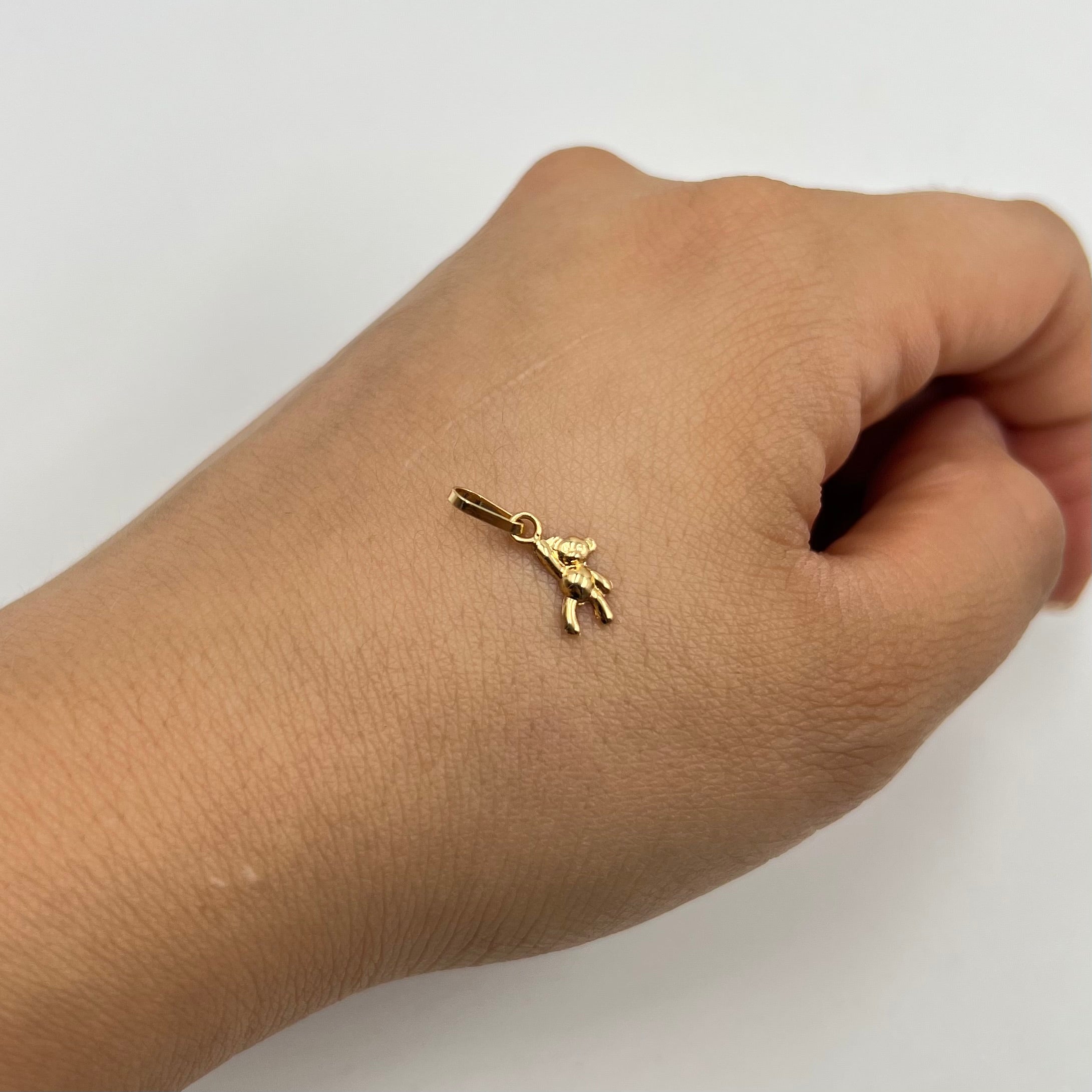 DIJE OSO  ORO AMARILLO 18K 0,26 GR / 5 MM / 1,1 CM