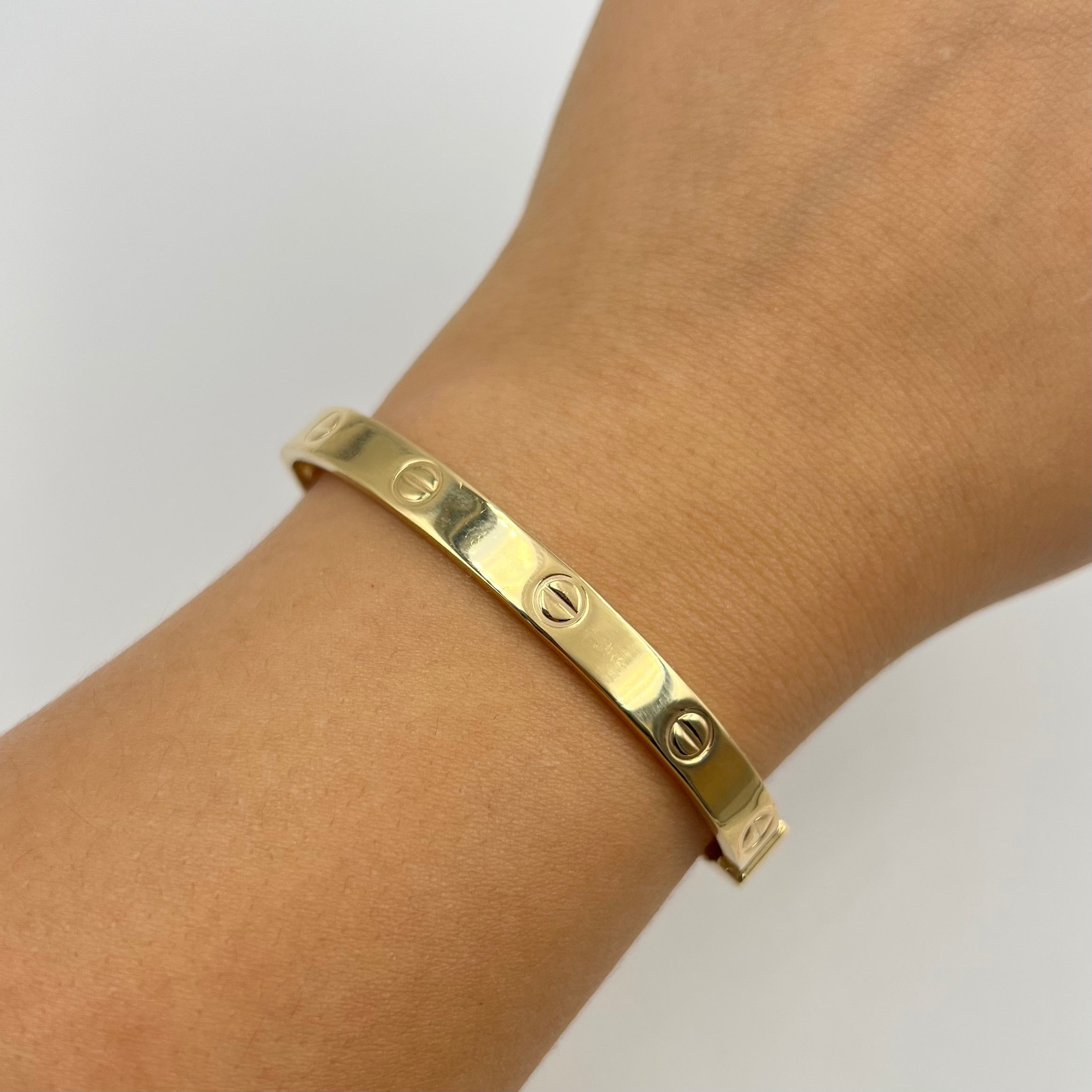 ARO ITALY CT  ORO AMARILLO 18K +4 / 8,6 GR / 6 MM / 18,5 CM