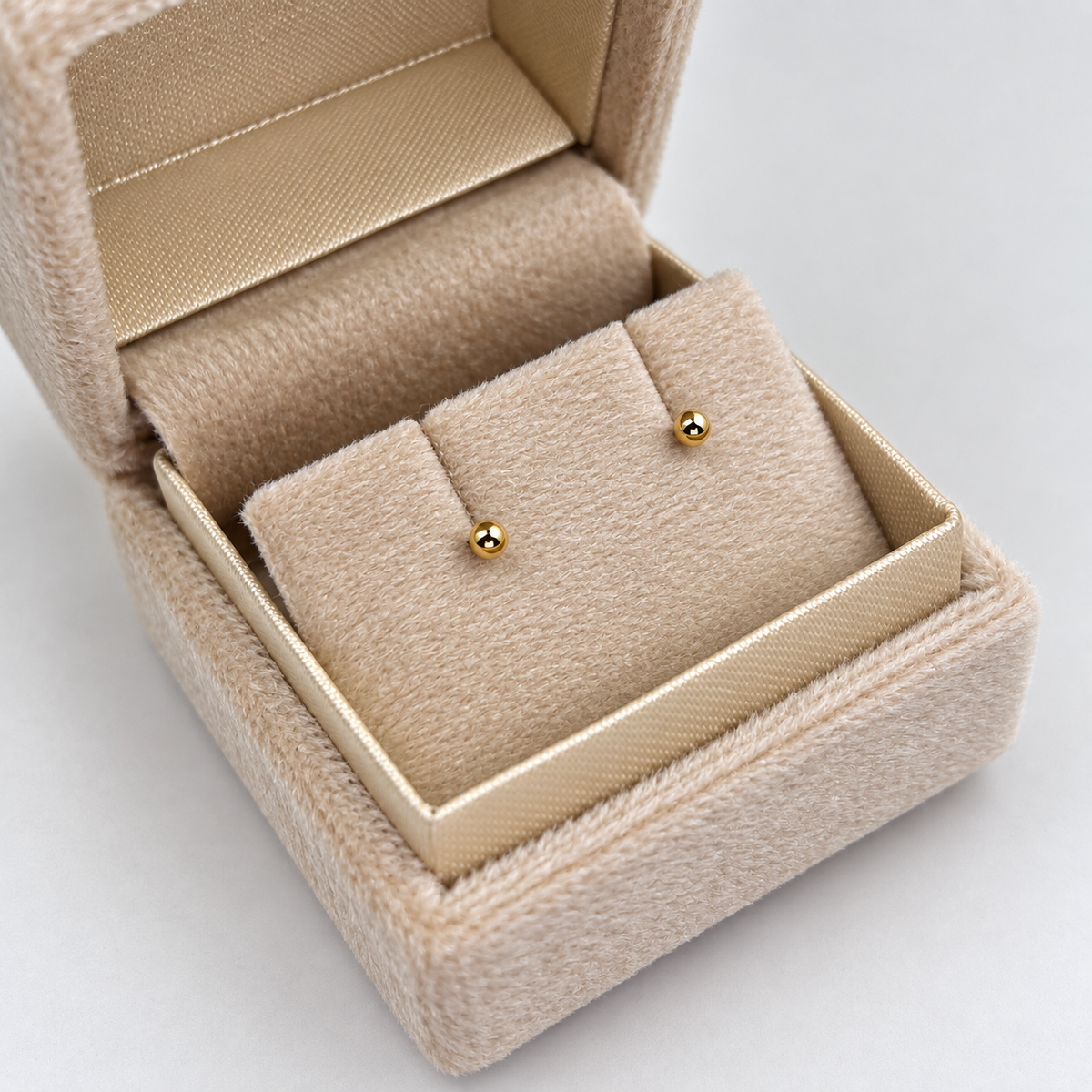 TOPOS BOLA LISA ORO AMARILLO 18K 0,50 GR / 2 MM